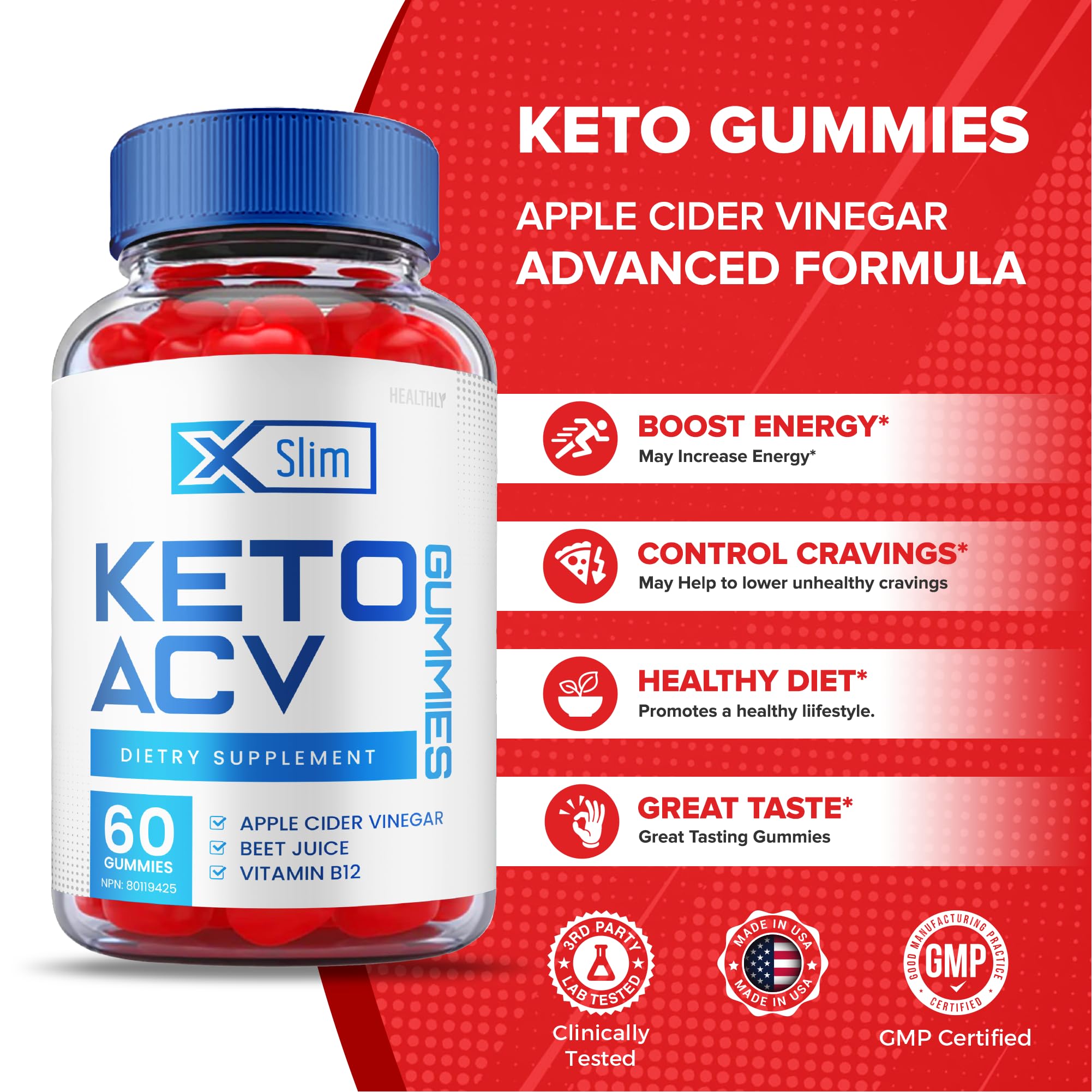 (5 Pack) Xslim Keto Acv Gummies, Xslim Keto Gummies, X Slim Keto Acv Gummies Weight