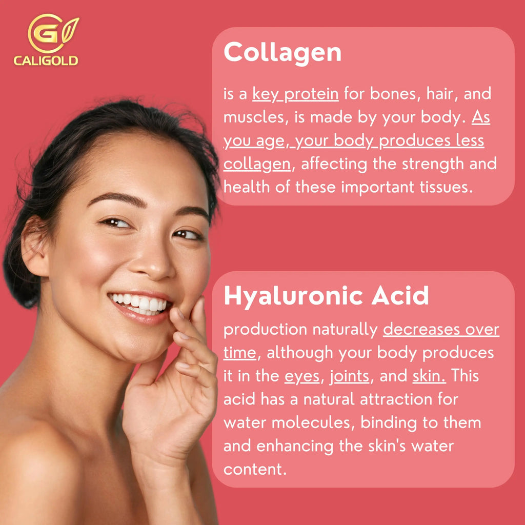 CALIGOLD Health Super Marine Collagen Liquid - Excellent for Hair, Skin, Nails and Joints - AB Mystery