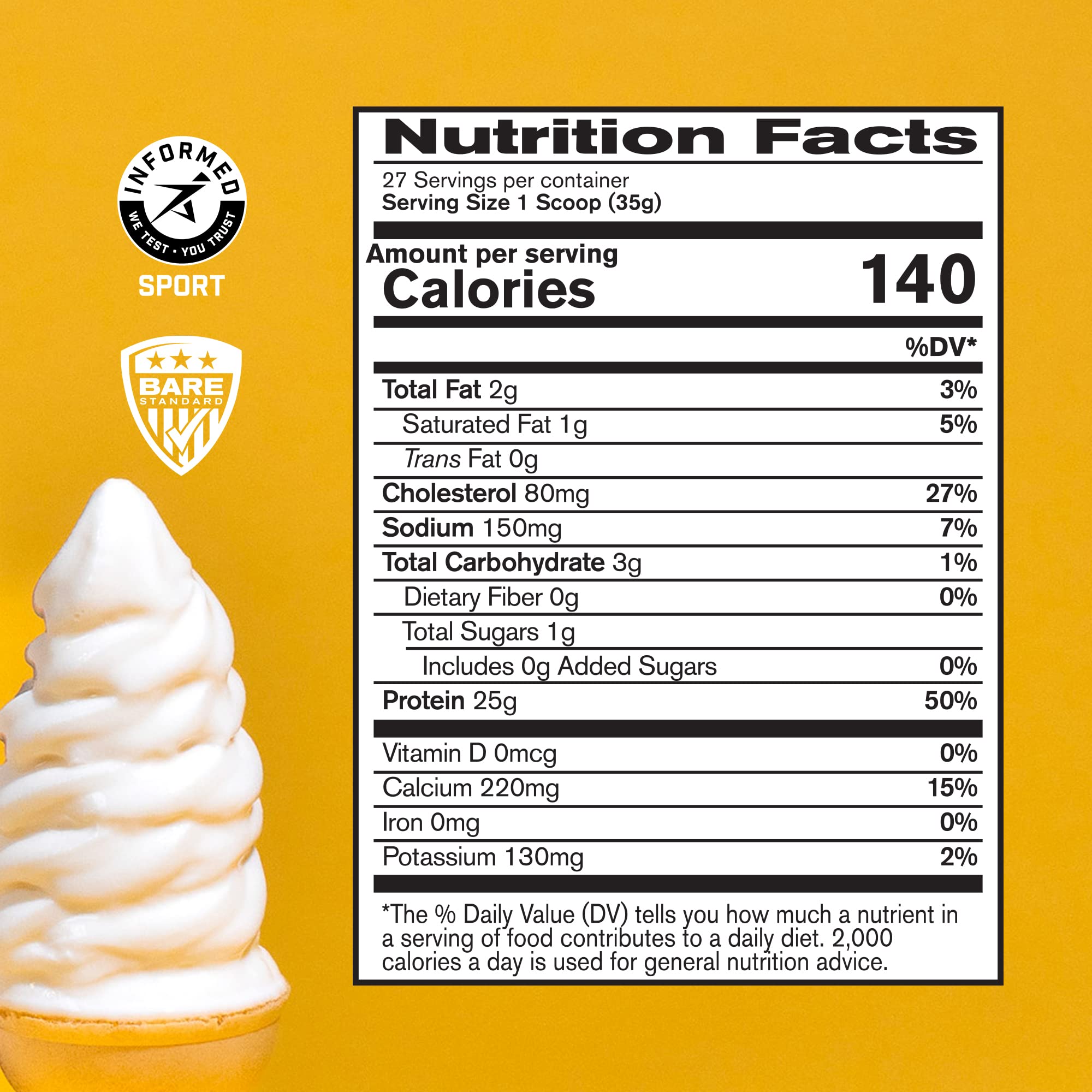 BARE PERFORMANCE NUTRITION, BPN Whey Protein Powder, Whey Protein Concentrate - AB Mystery