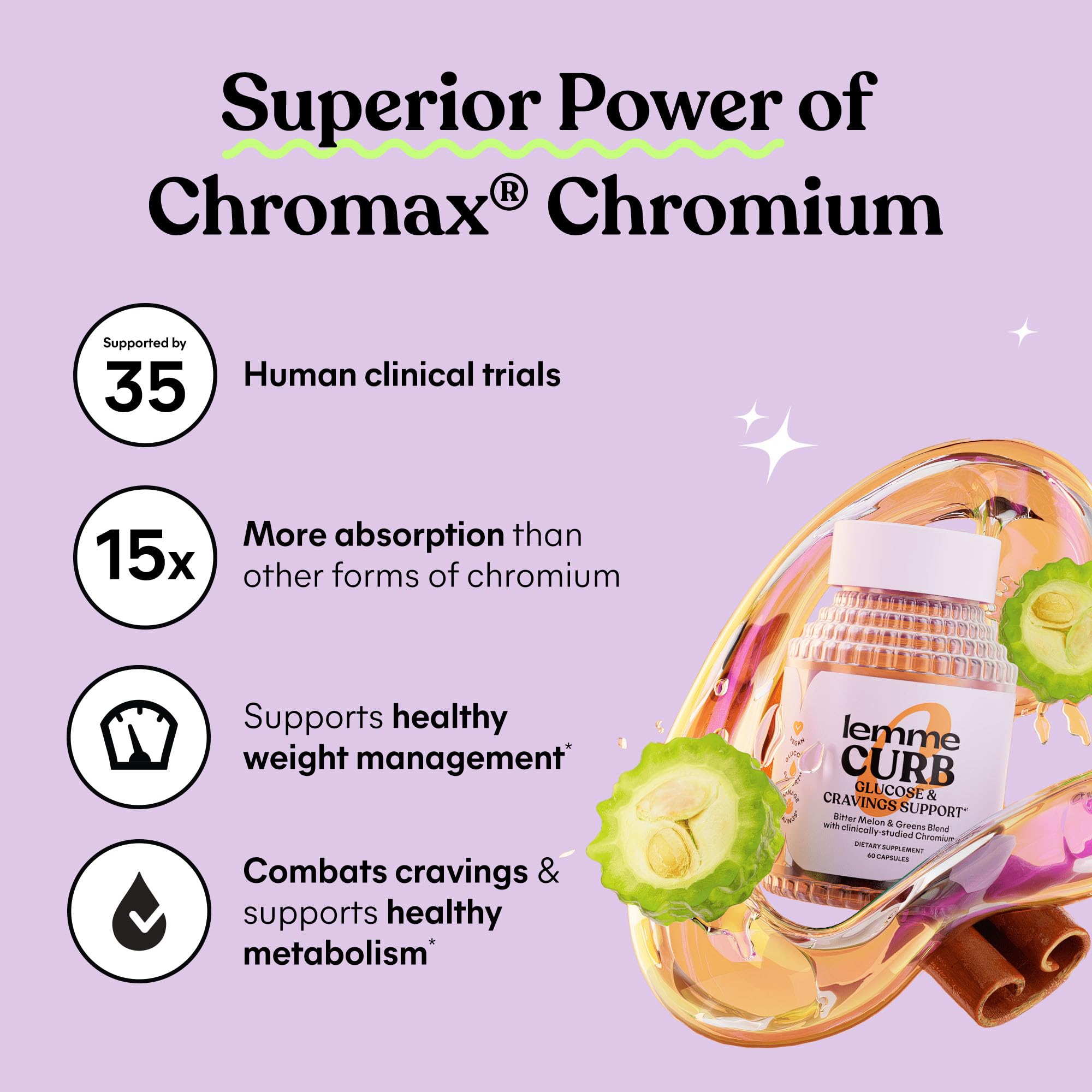 Lemme Curb Cravings, Improve Carb Metabolism, Support Weight Management w/Clinically - AB Mystery