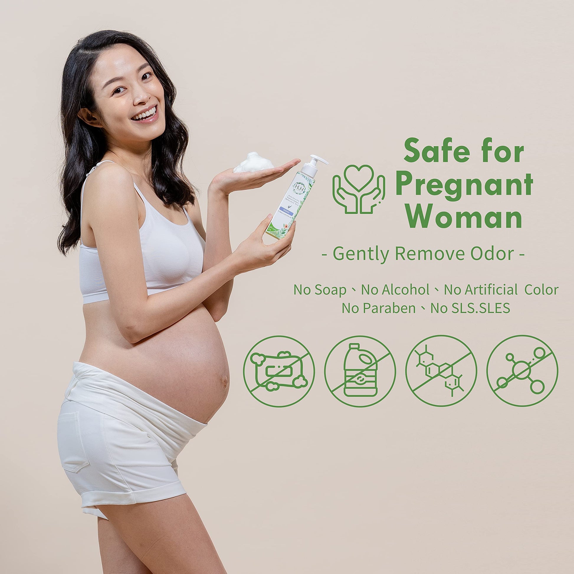 Feminine Wash+Panties Stain Remover Detergent - Natural Essential Oil Scent Vaginal Wash Women - AB Mystery