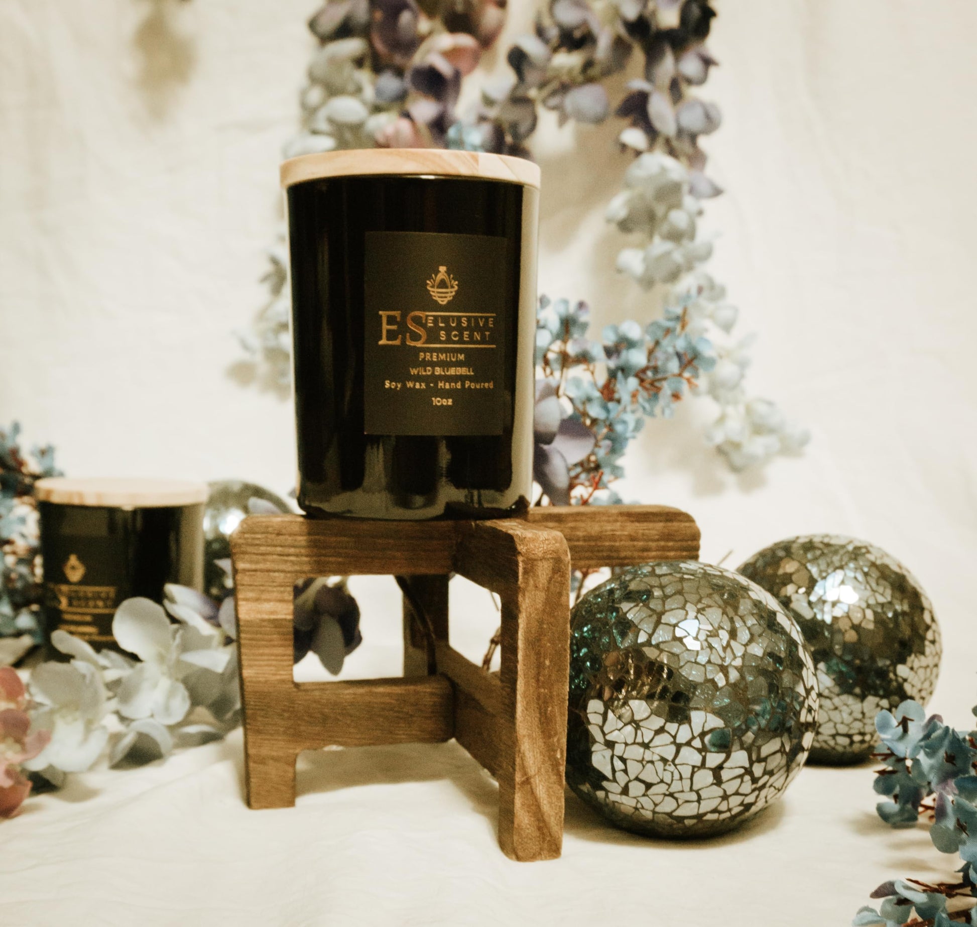 Wild Bluebell | 10oz | Premium Candle | Scented Candle | Aromatherapy | Essential Fragrance Oils - AB Mystery