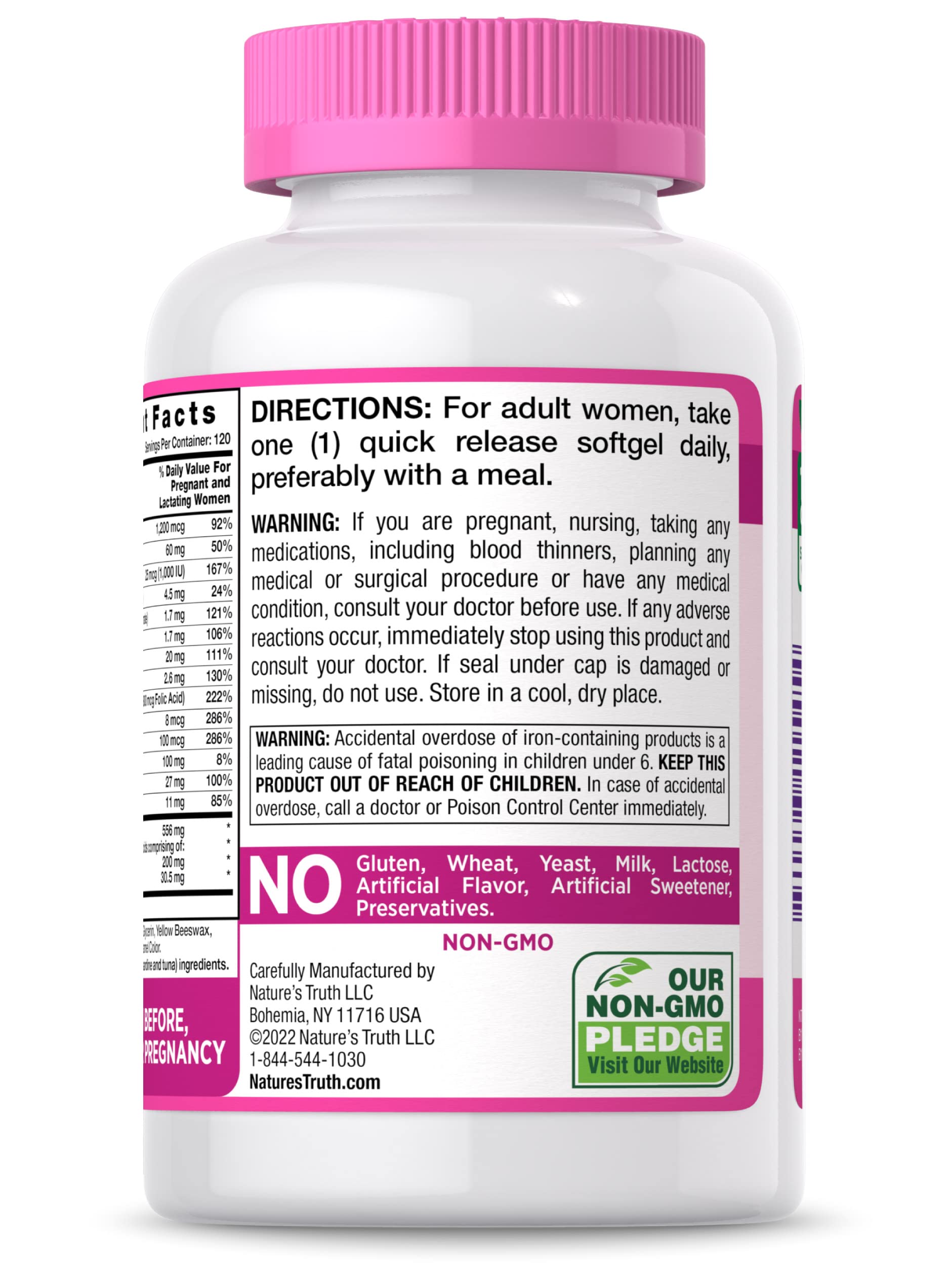 Nature's Truth Prenatal Vitamin for Women Nature's Truth