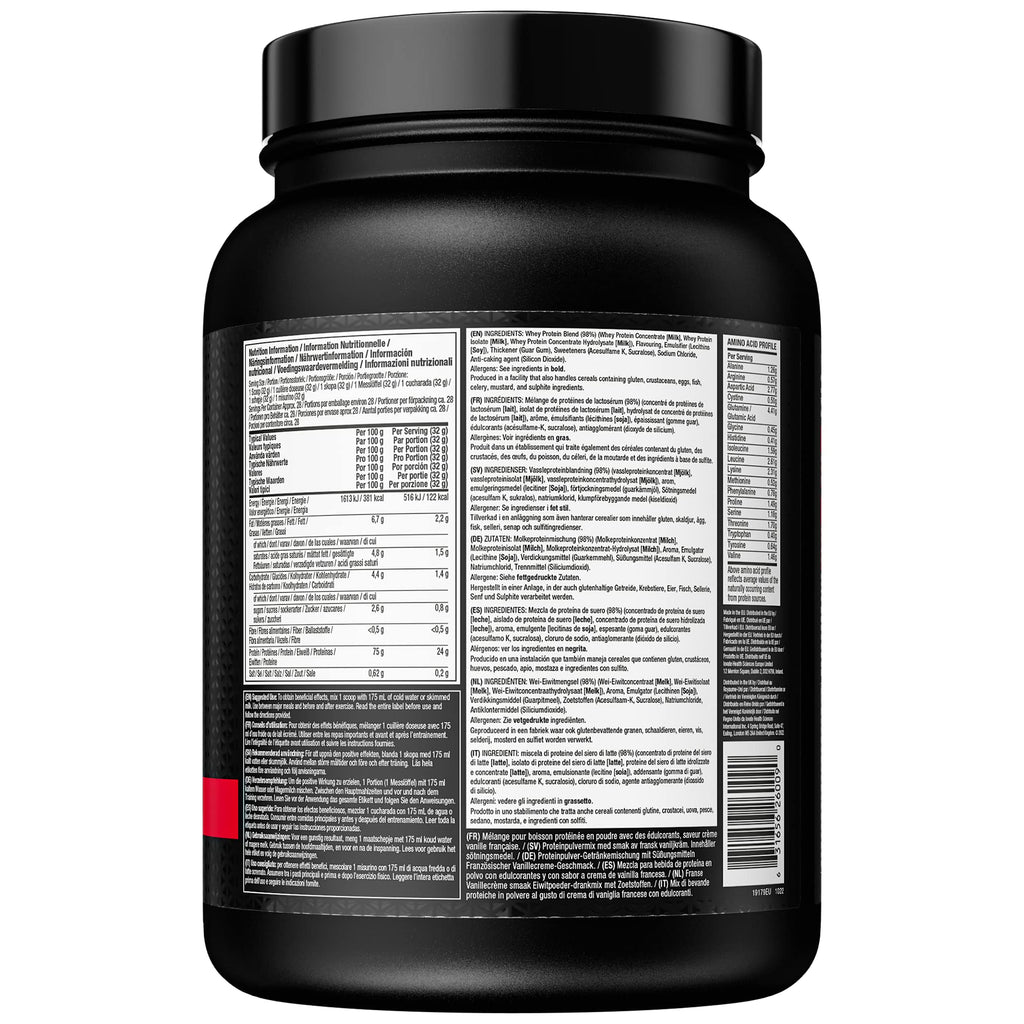 MuscleTech NitroTech 100% Whey Gold Protein Powder, Build Muscle Mass, Whey Isolate Protein Powder Muscletech