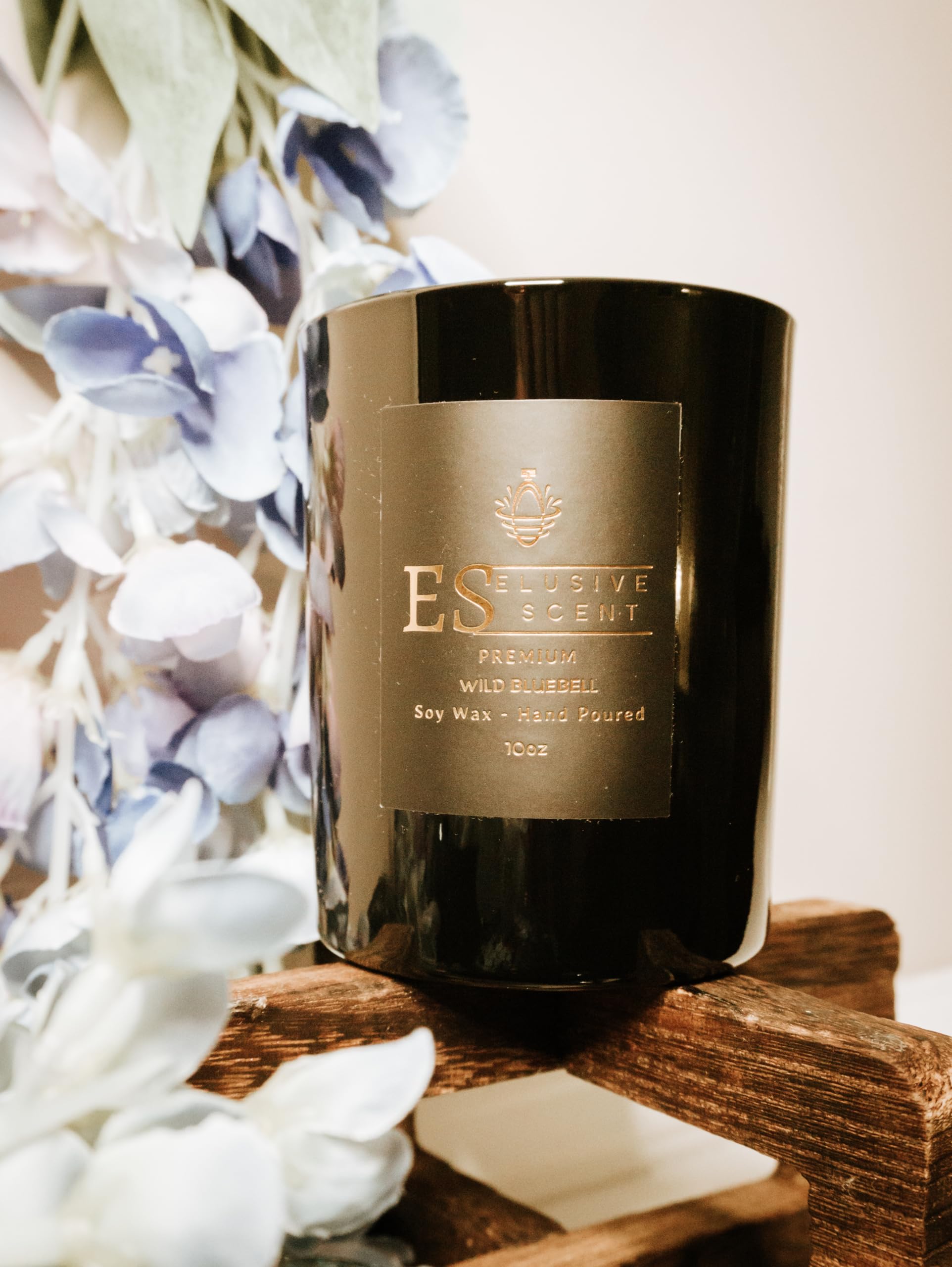 Wild Bluebell | 10oz | Premium Candle | Scented Candle | Aromatherapy | Essential Fragrance Oils - AB Mystery