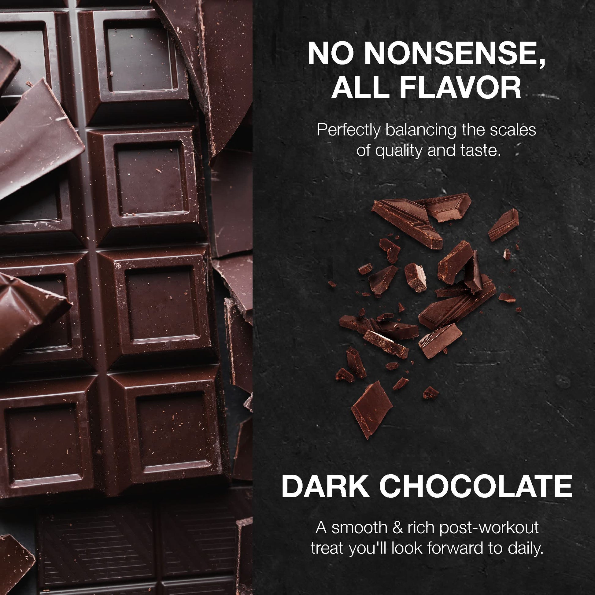 RAW Whey Isolate Protein Powder, Dark Chocolate - 100% Grass-Fed Sports Nutrition - AB Mystery