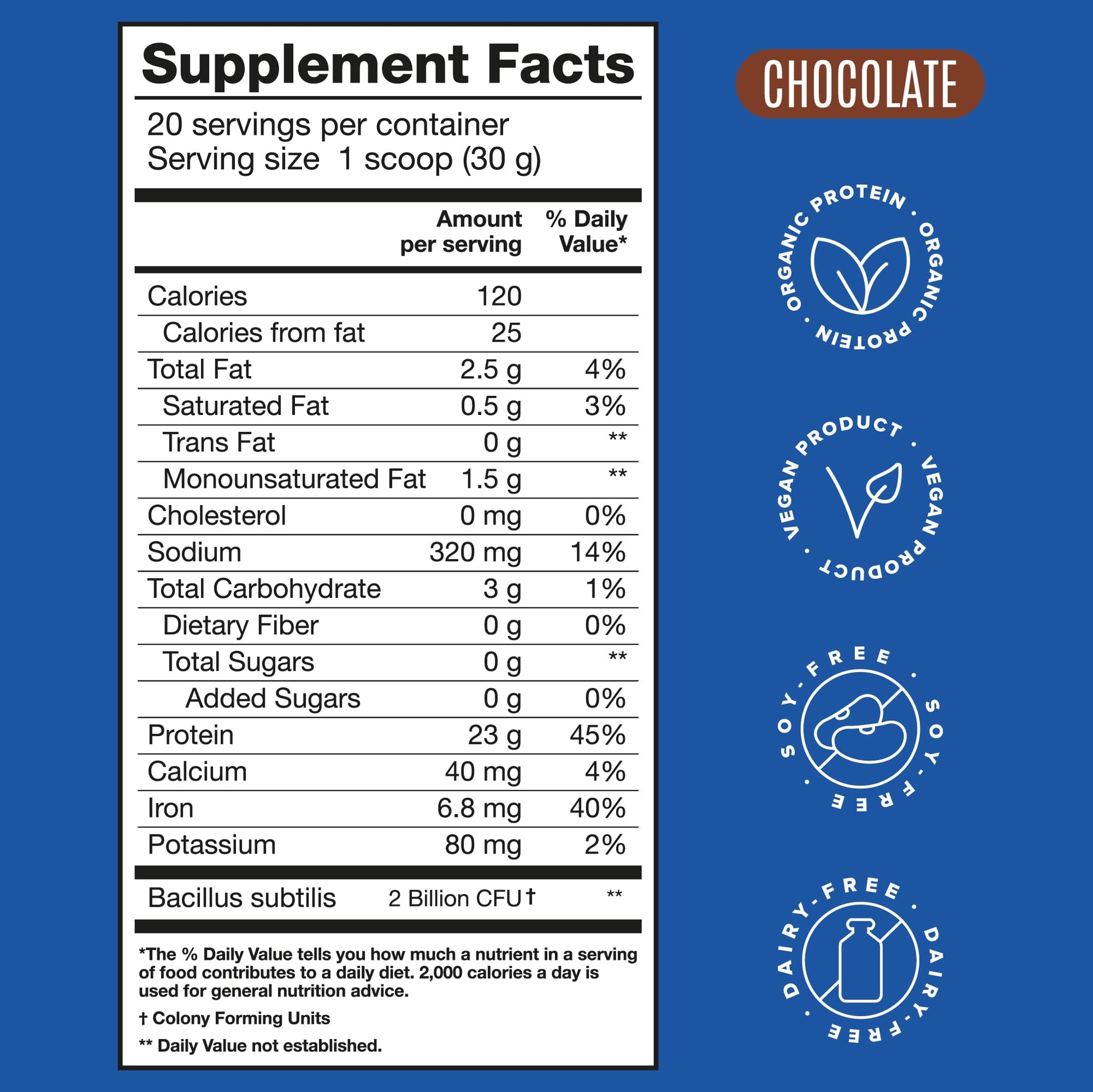 BIRDMAN Falcon Vegan Protein Powder Organic, Stevia & Sugar Free, Plant Based Protein - AB Mystery