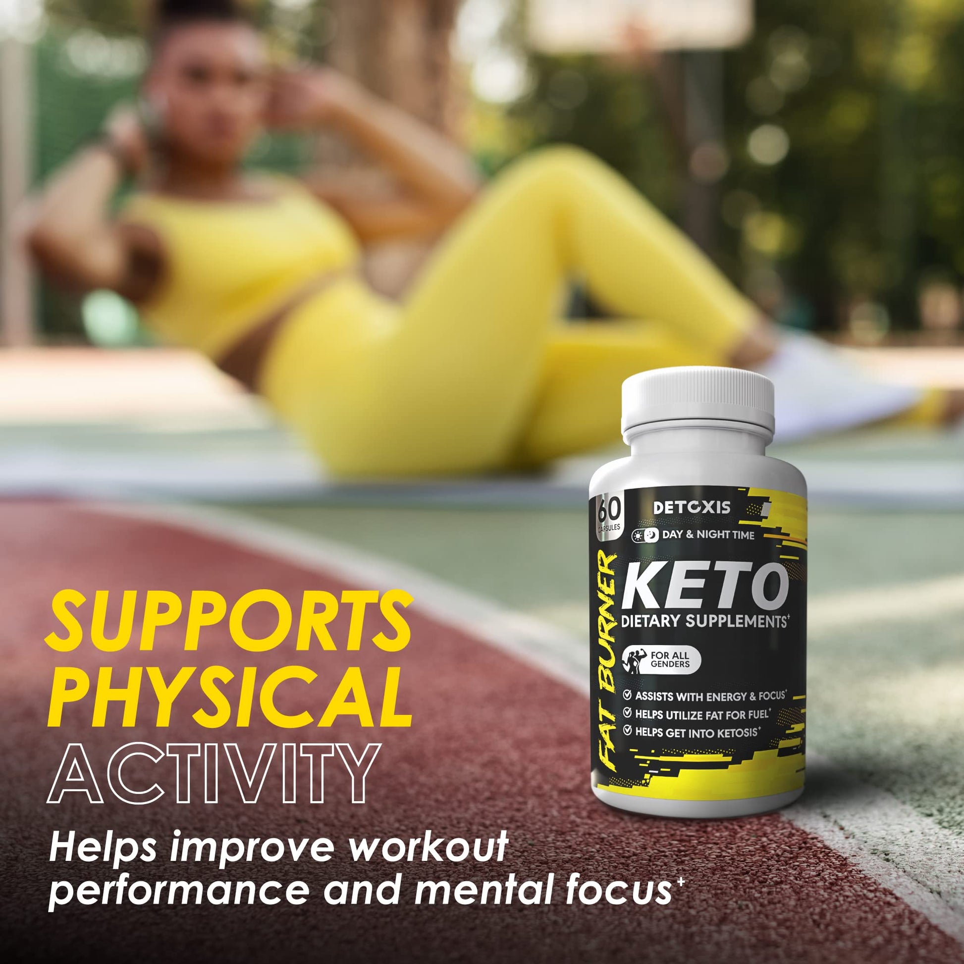 Keto Pills - 60 Ketogenic Diet Support Capsules - Keto Weight Management - Increase - AB Mystery