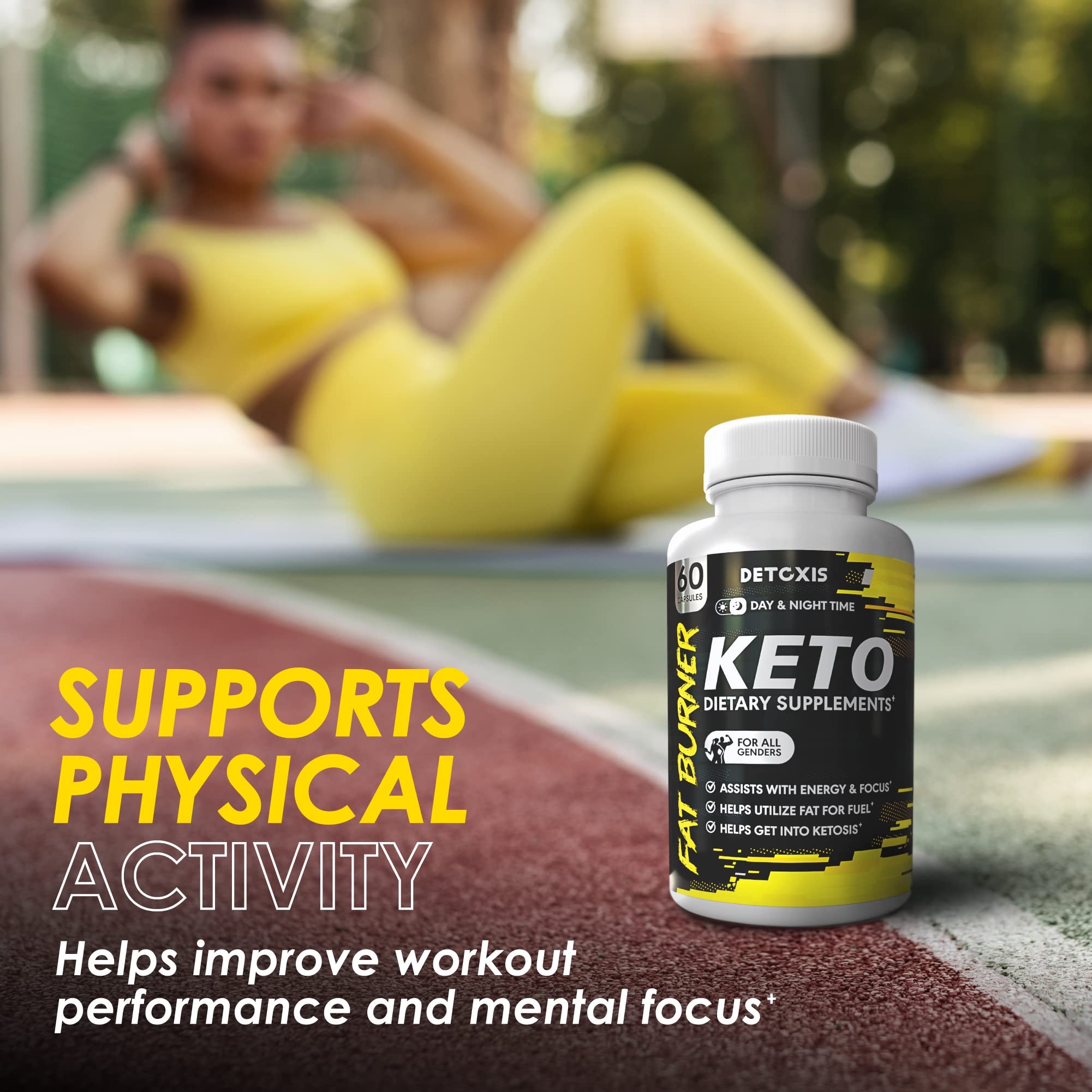 Keto Pills - 60 Ketogenic Diet Support Capsules - Keto Weight Management - Increase - AB Mystery
