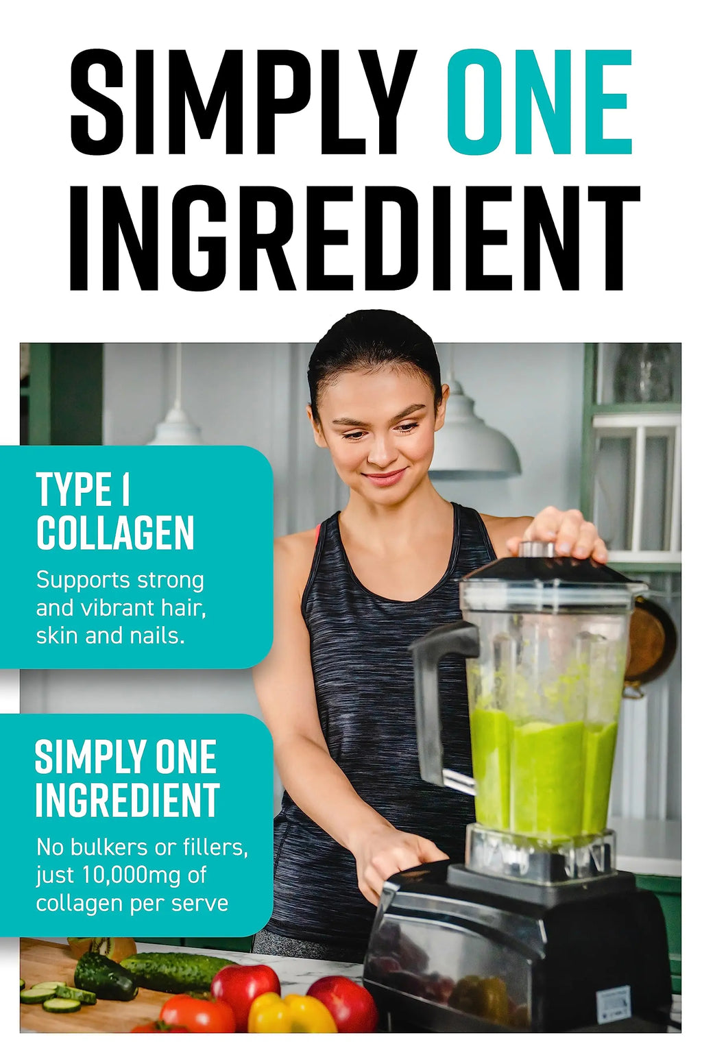 Hunter & Gather Marine Collagen Powder 300g | Pure Unflavoured Premium Hydrolysed Wild Caught Marine Collagen Hunter & Gather