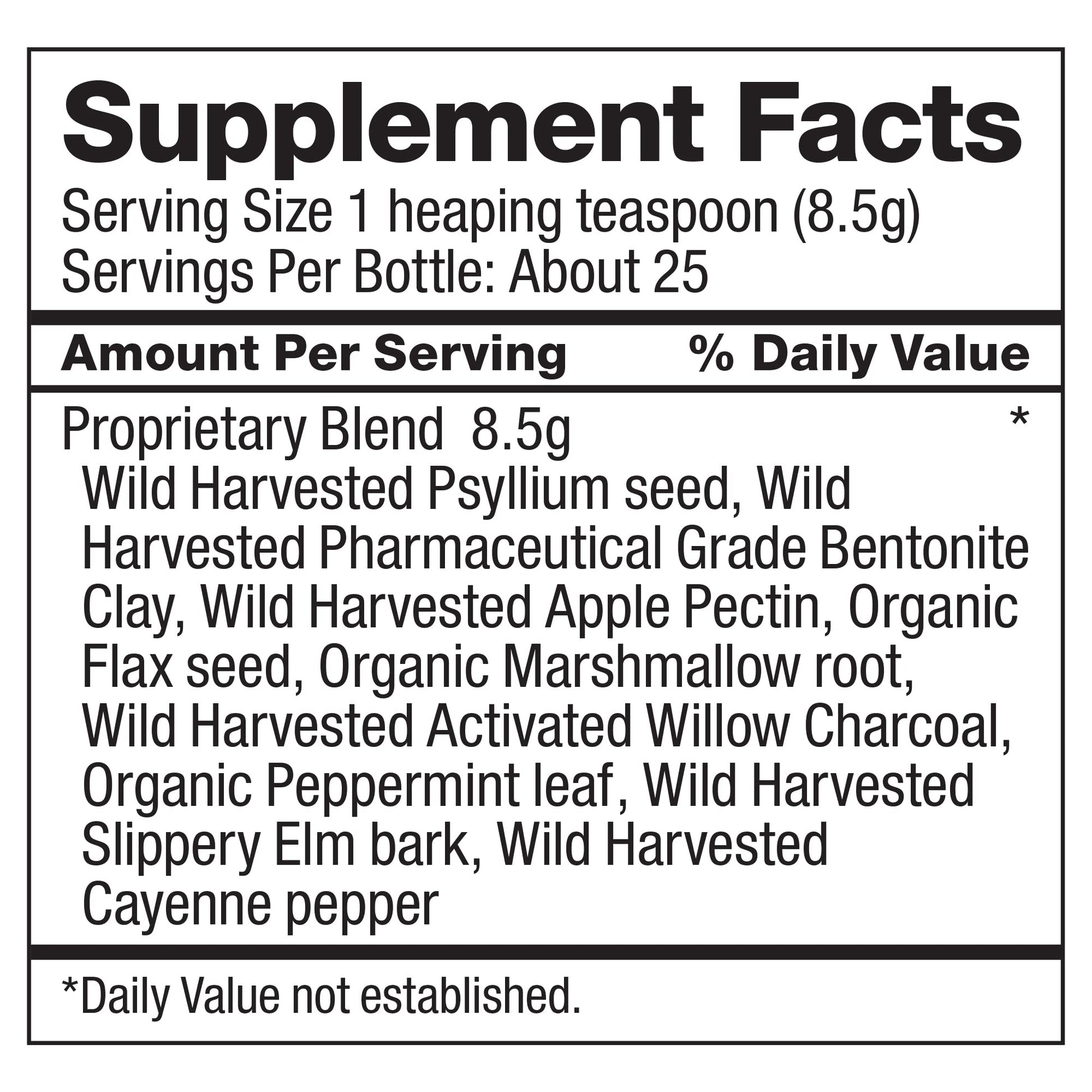 Dr. Schulze's | Intestinal Formula #2 | Herbal Colon Cleanse Formula | 8 Oz. Jar - AB Mystery