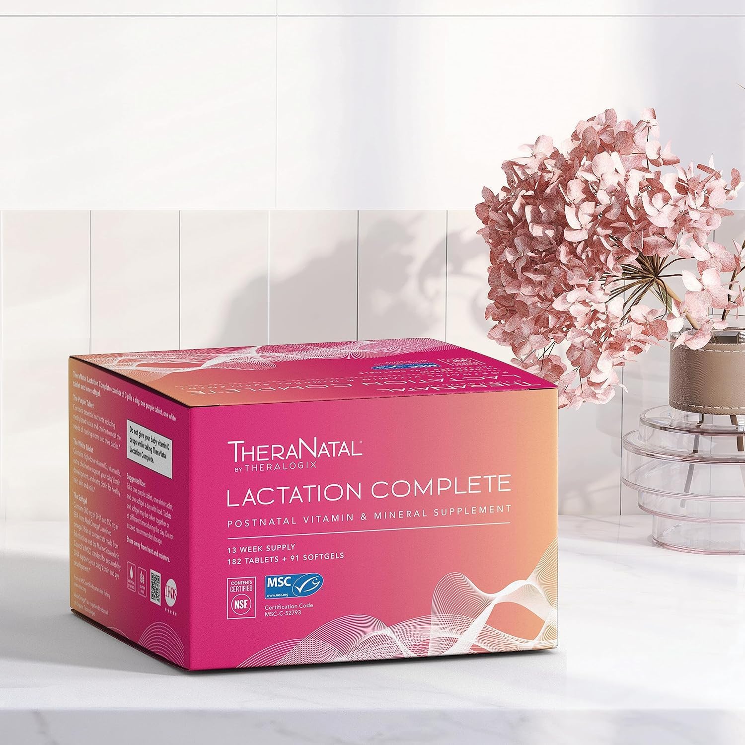 Theralogix TheraNatal Lactation Complete Postnatal Vitamin Supplement - 13-Week - AB Mystery