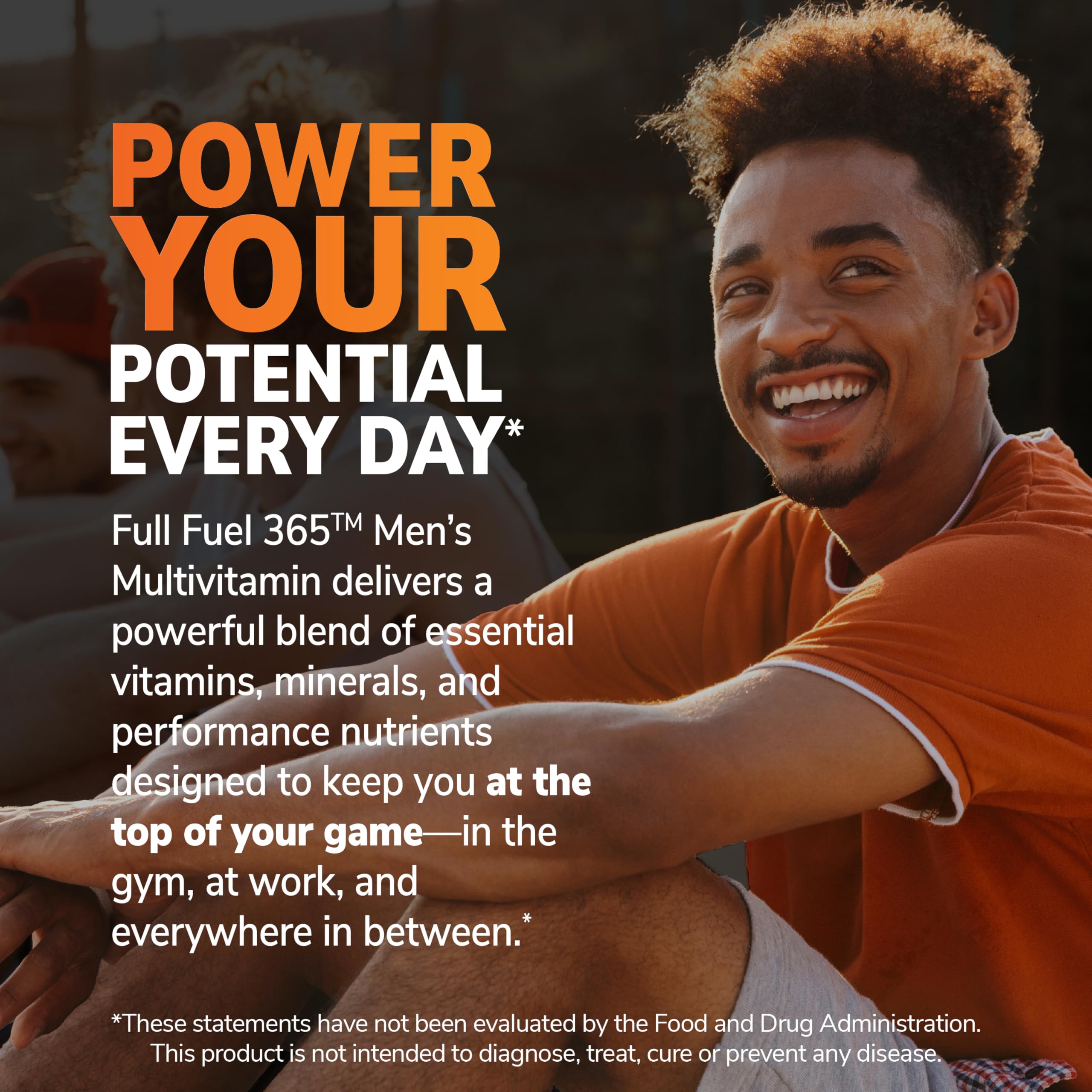 21st Century Full Fuel 365 Active Men’s Multivitamin, 120 Tablets, Daily Vitamins and Minerals for Energy, Muscle Support, Immune Health, No Gluten - AB Mystery