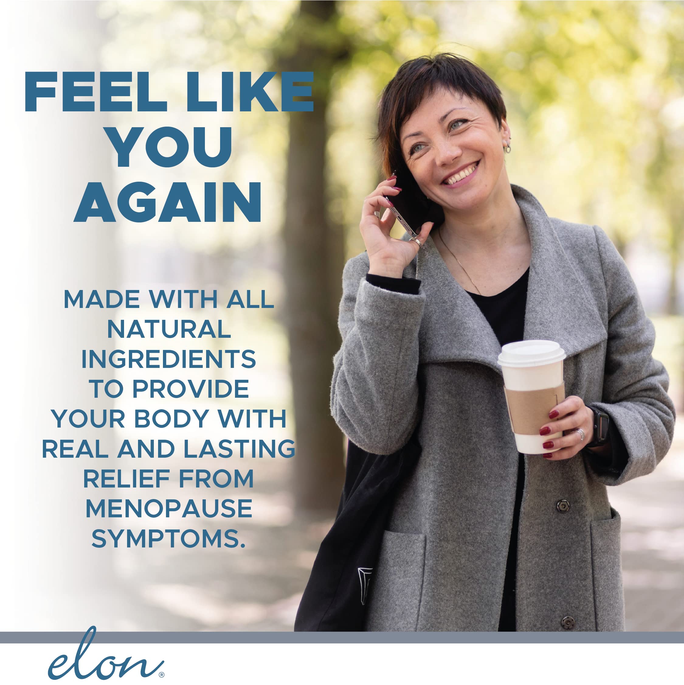 Elon Menopause Supplement for Women Menopause Relief Supplement for Hot Flashes - AB Mystery