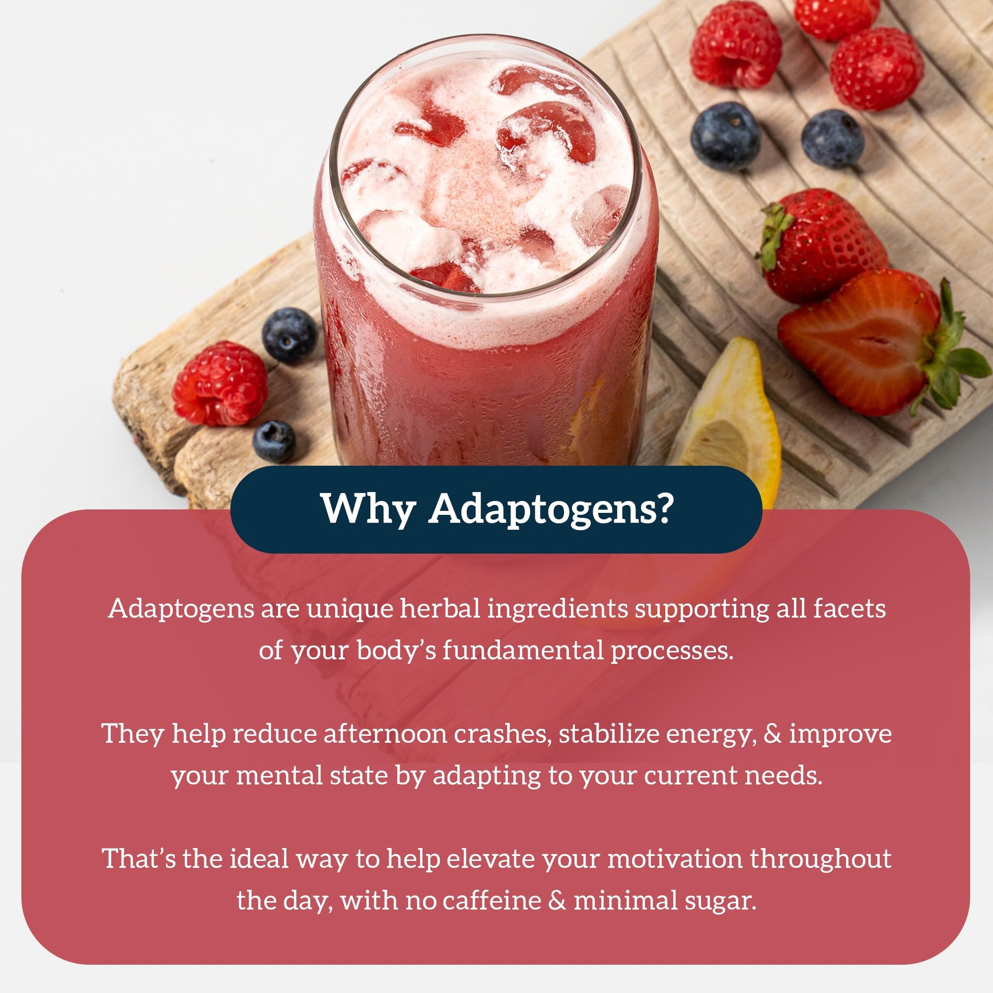 Organifi Red Juice - Vegan Energy Powder - Berry-Flavored Adaptogen Drink - AB Mystery