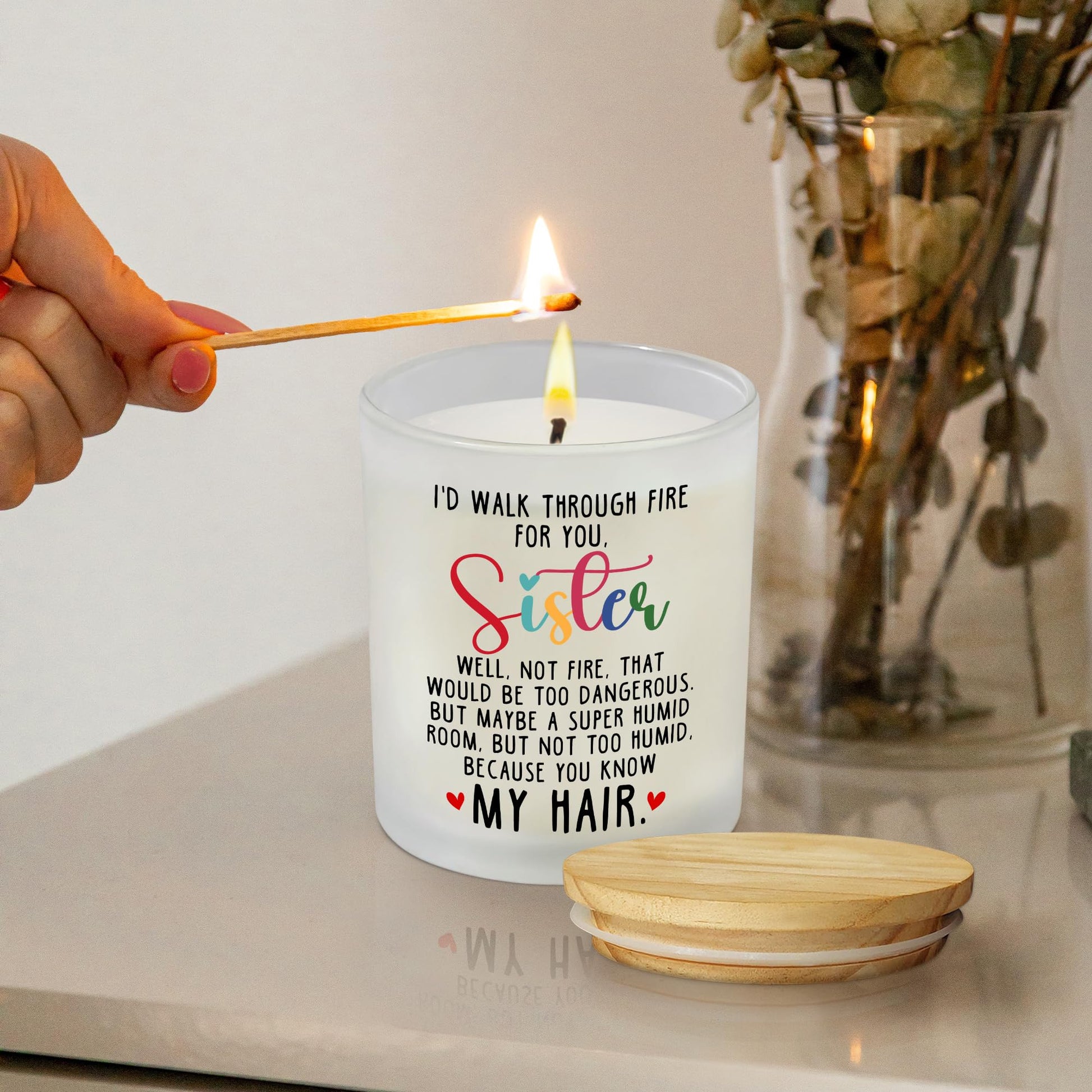 TEEZWONDER Sisters Gifts from Sister - Christmas, Birthday Gifts for Sister, Funny Sister Gifts - AB Mystery