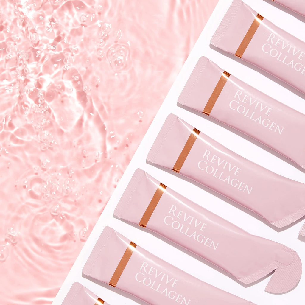 Revive Collagen Premium 8,500mg Hydrolysed Marine Collagen Drink with Added Hyaluronic Acid & Aloe Vera - AB Mystery