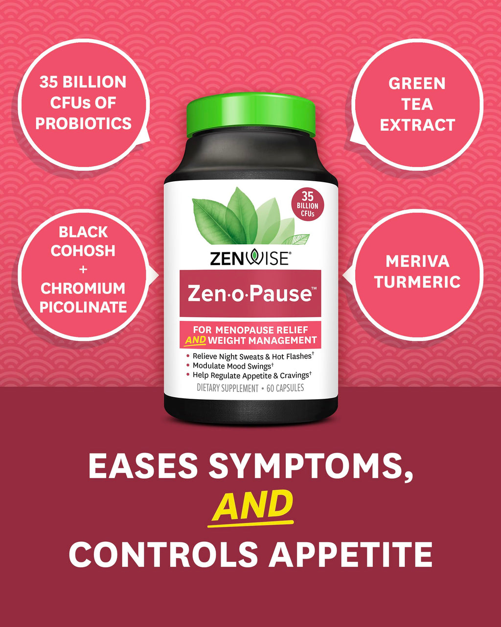 Zenwise Health ZenoPause for Menopause Relief and Weight Management | Digestive Health - AB Mystery