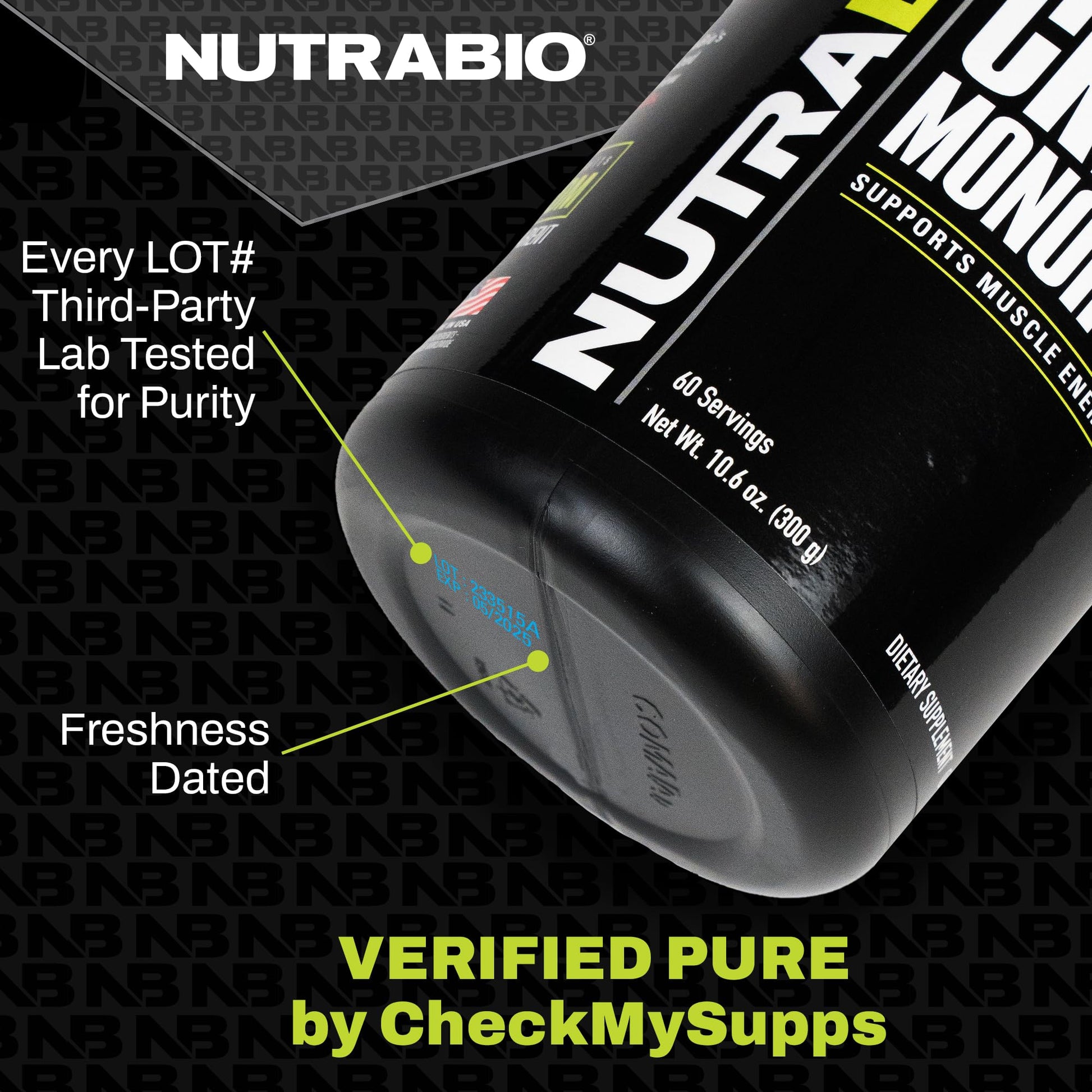 NutraBio Whey Protein Isolate Supplement – 25g of Protein Per Scoop with Complete - AB Mystery