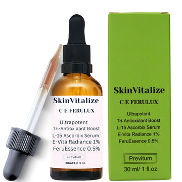 SkinVitalize C E ferulux Vitamin C Serum - 30ml: Advanced Formula for Fighting with Wrinkles