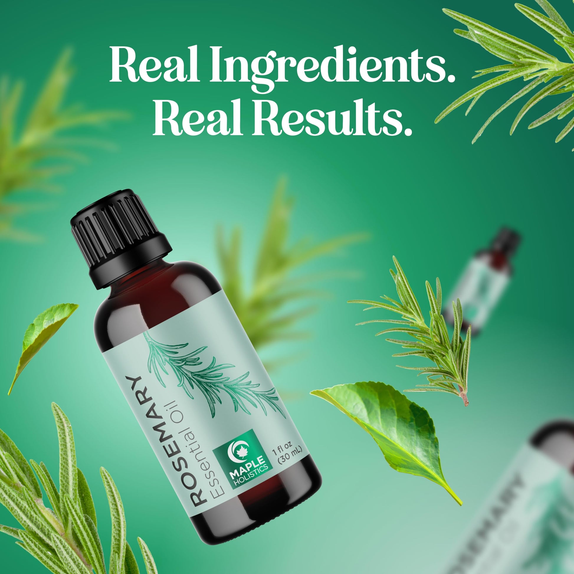 Pure Rosemary Essential Oil for Aromatherapy - Pure Rosemary Oil for Hair Skin and Nails - AB Mystery