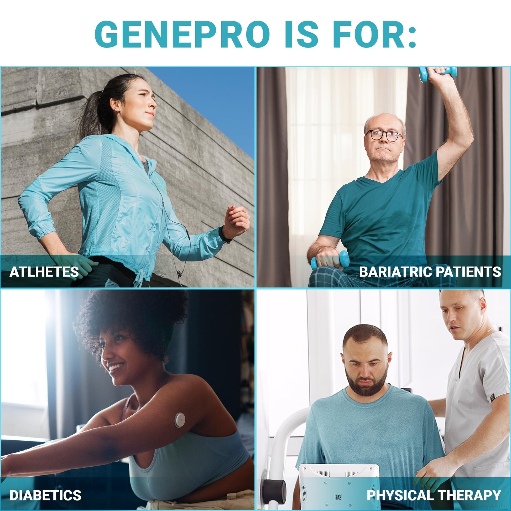 Genepro Unflavored Protein Powder - New Formula - Lactose-Free, Gluten-Free, & Non - AB Mystery