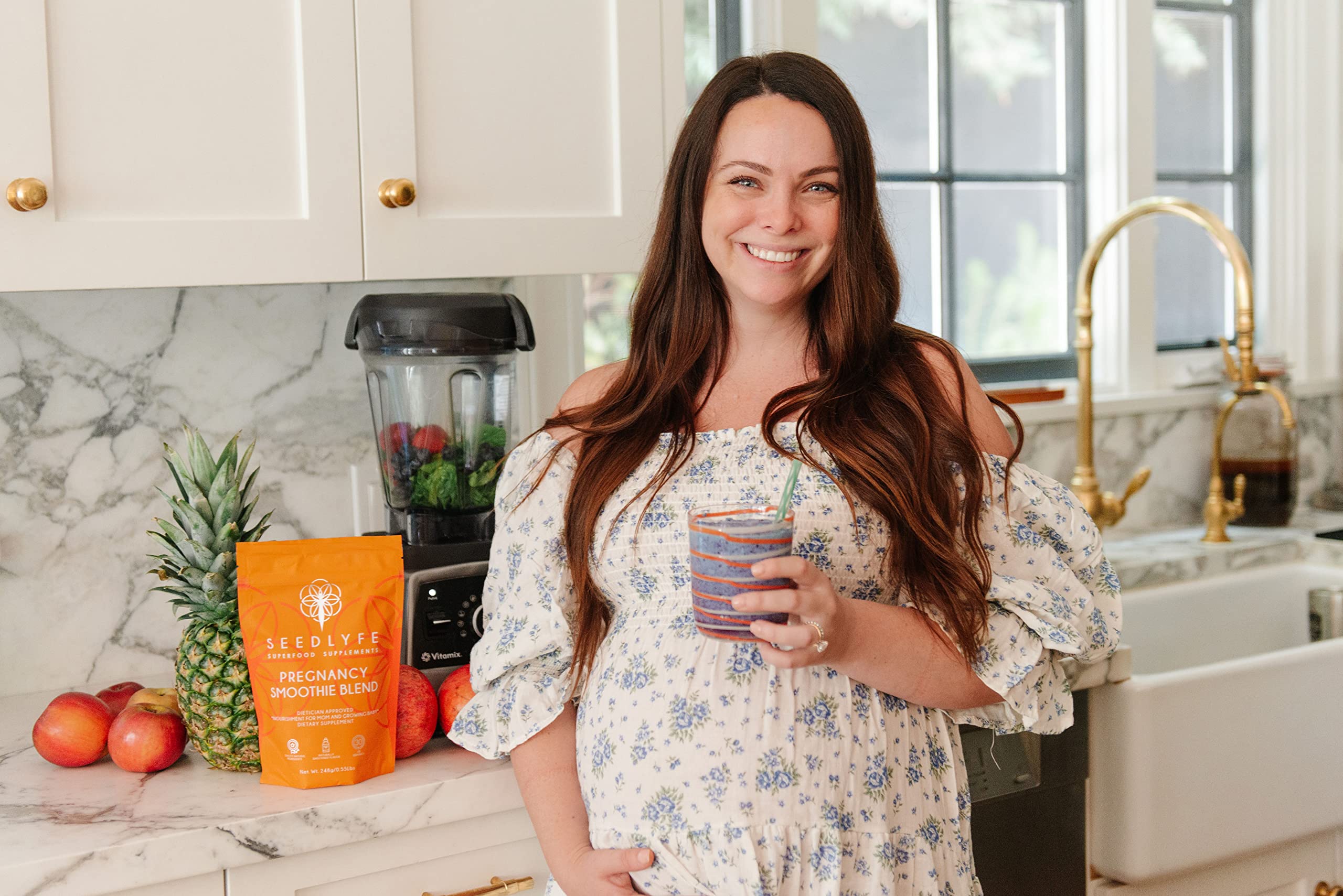 SEEDLYFE Pregnancy Superfood Smoothie Powder | Protein, Veggies, Antioxidants SEEDLYFE