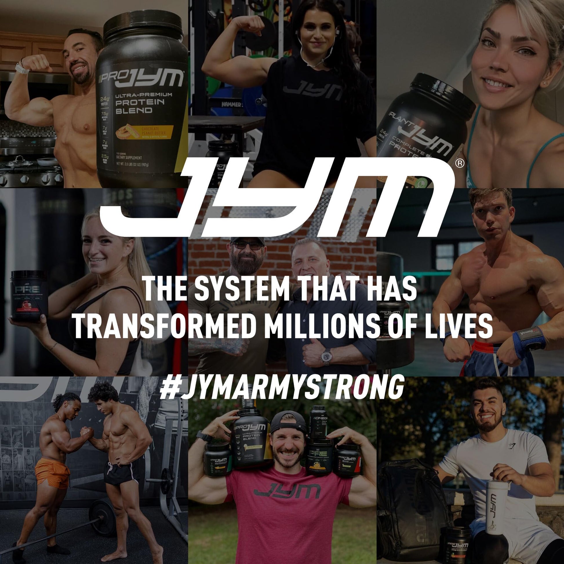 Pro JYM Protein Powder - Egg White, Milk, Whey Protein Isolates & Micellar Casein - AB Mystery