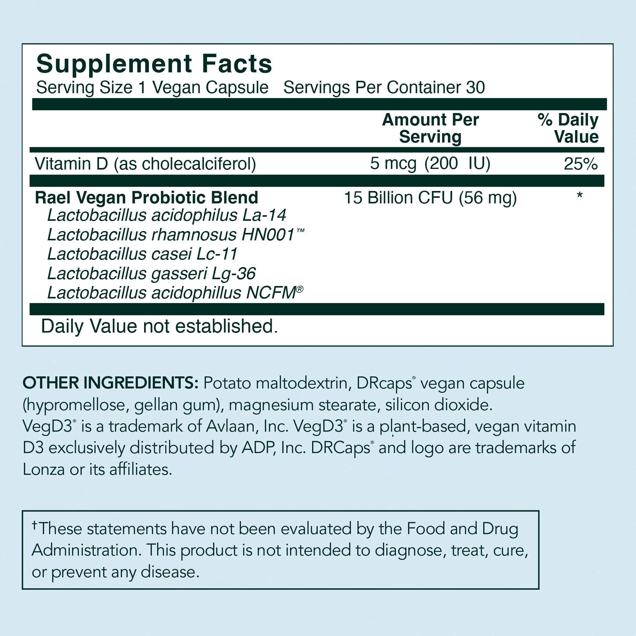 Rael Probiotics for Women - Supplements, Digestive Enzymes, Prebiotics, pH Balance, Vaginal Odor & Flora - AB Mystery