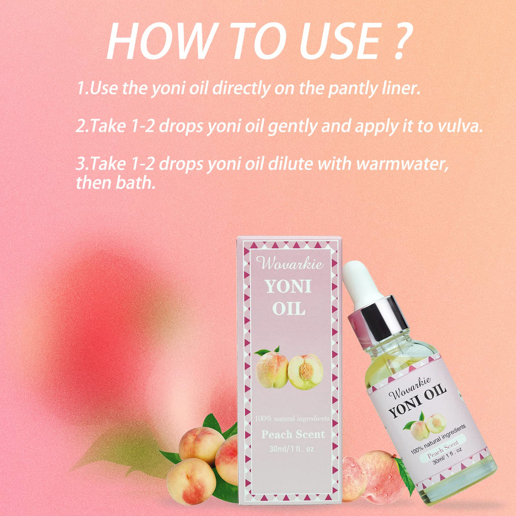 2 Packs Yoni Oil for Women, 1 fl oz/30 ml Feminine Oil Intimate Deodorant for Women, Eliminates Odor - AB Mystery