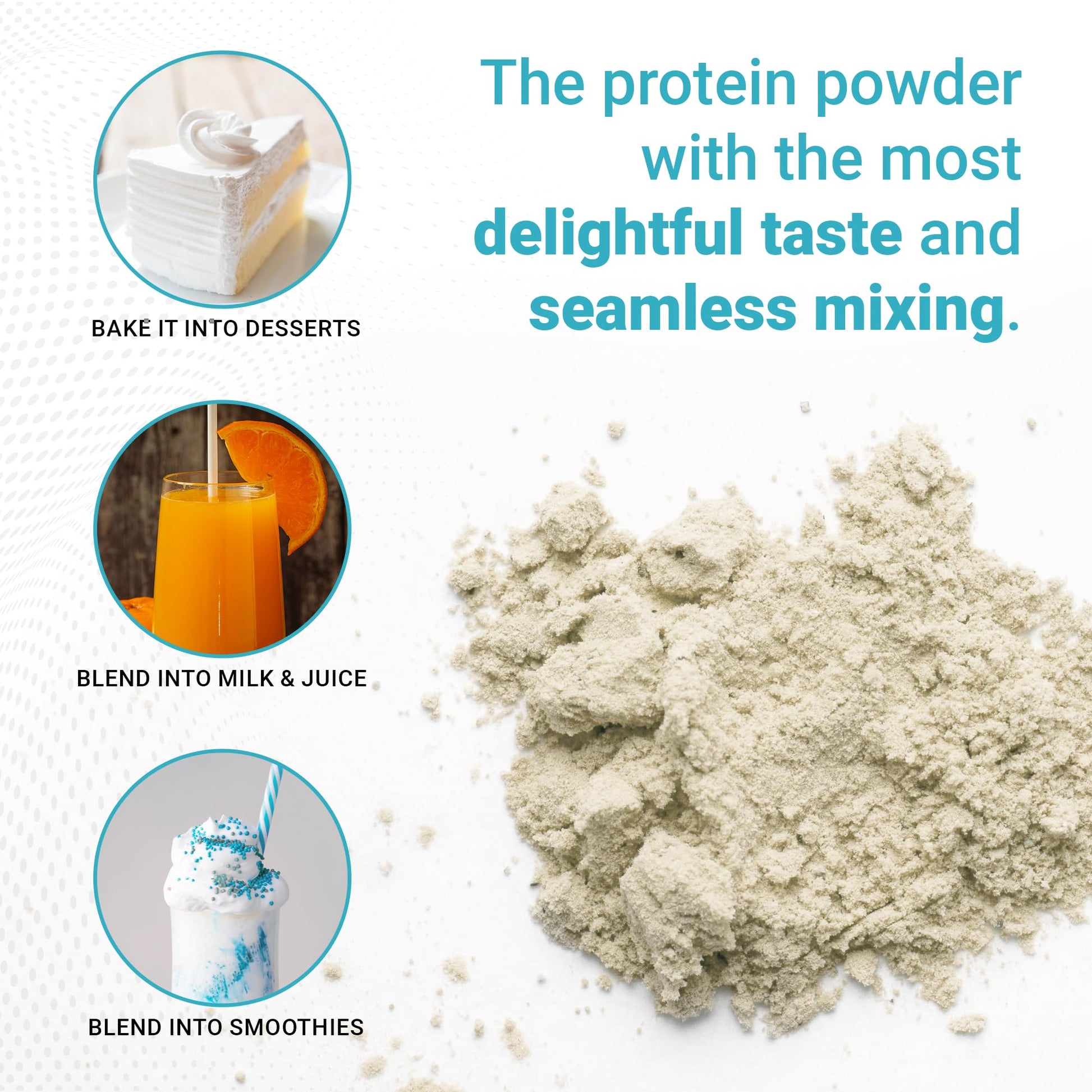 Genepro Unflavored Protein Powder - New Formula - Lactose-Free, Gluten-Free, & Non - AB Mystery