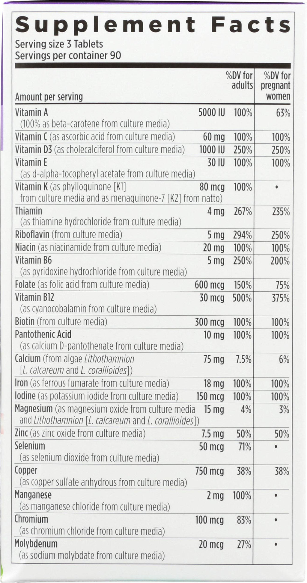 Nc Perfect Prenatal Trimester New Chapter