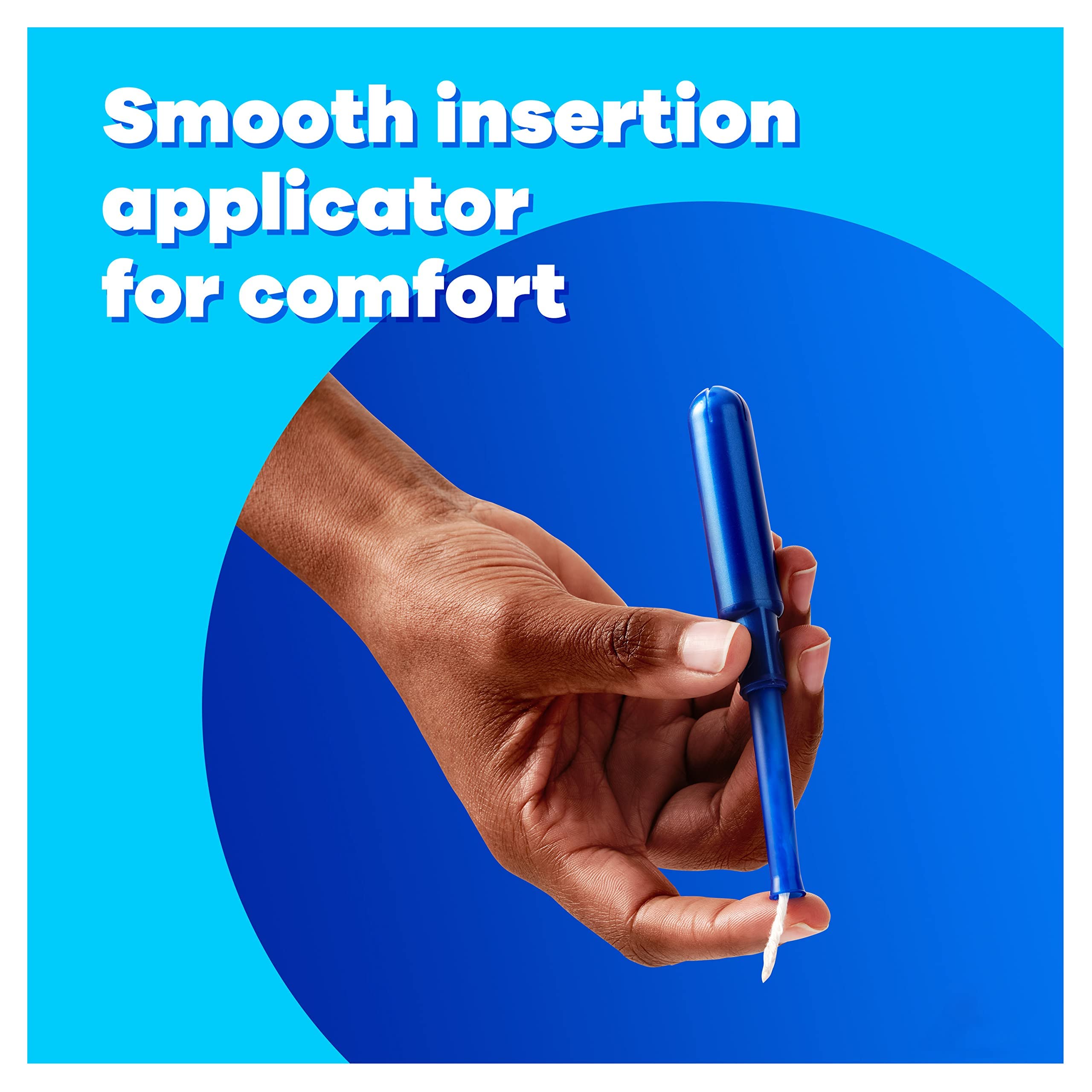 Tampax Pearl Tampons Regular Absorbency, With Leakguard Braid, Unscented, 50 Count - AB Mystery