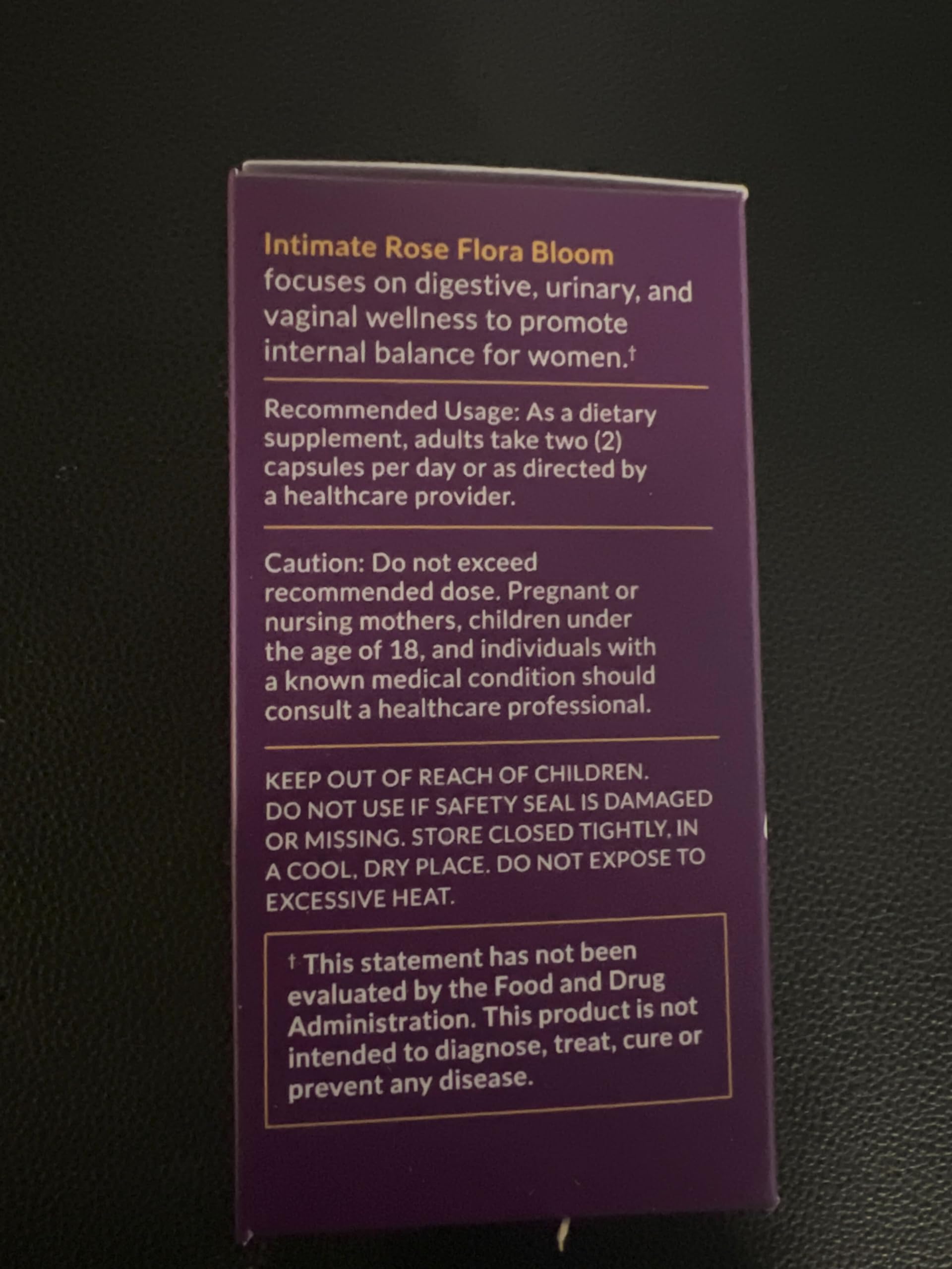 Intimate Rose Combo Pack! Flora Bloom Probiotics for Women (One Bottle) and Boric Balance Boric Acid - AB Mystery