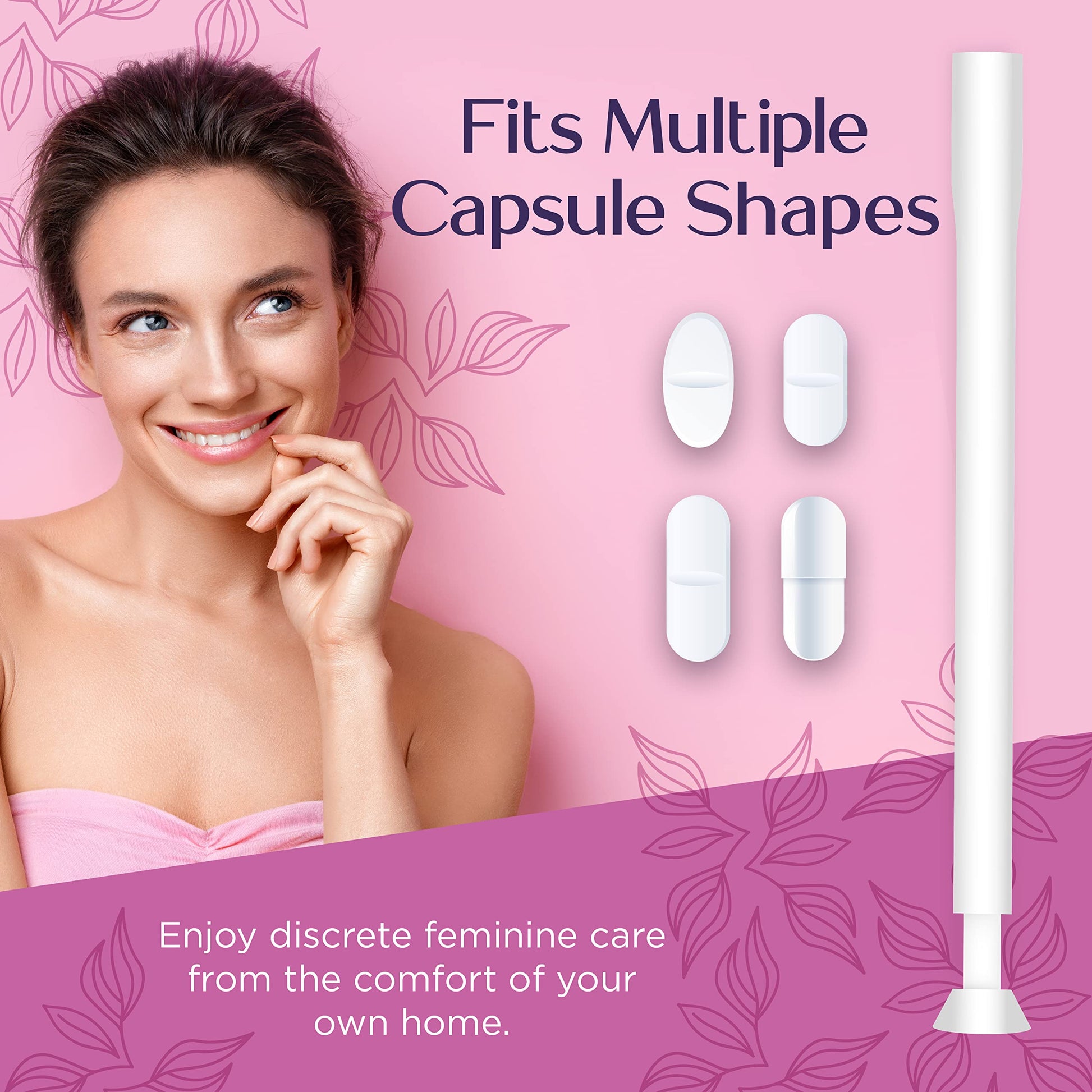 Queen Care - Disposable Suppository Applicator, Boric Acid Applicator, Feminine Care Suppository Applicator - AB Mystery