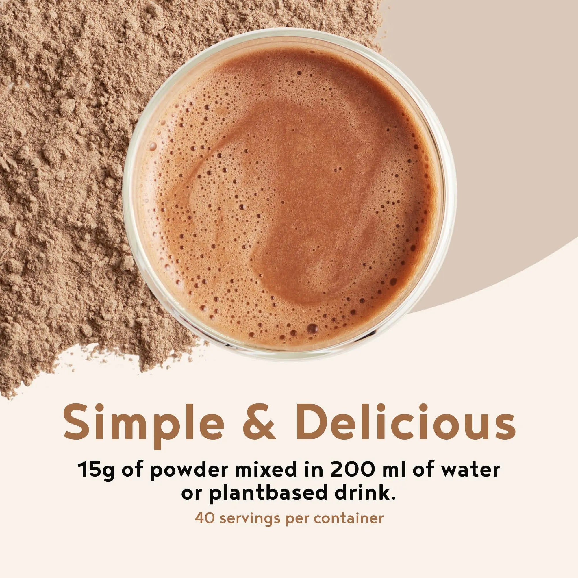 Alpha Foods Vegan Protein Powder - Muscle Building Powder with Amino Acids Alpha Foods