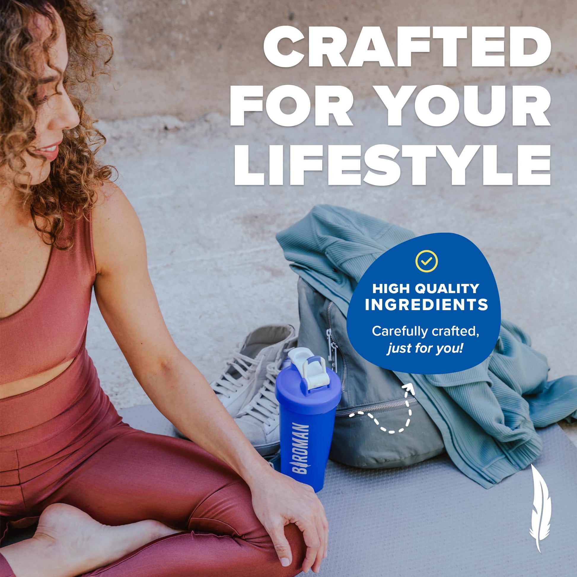 BIRDMAN Falcon Vegan Protein Powder Organic, Stevia & Sugar Free, Plant Based Protein - AB Mystery