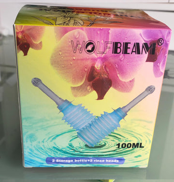 Wolfbeam Irrigator Cleaning Products for Women Enema Bulb Syringe Vaginal Cleaner Enema Cleanser