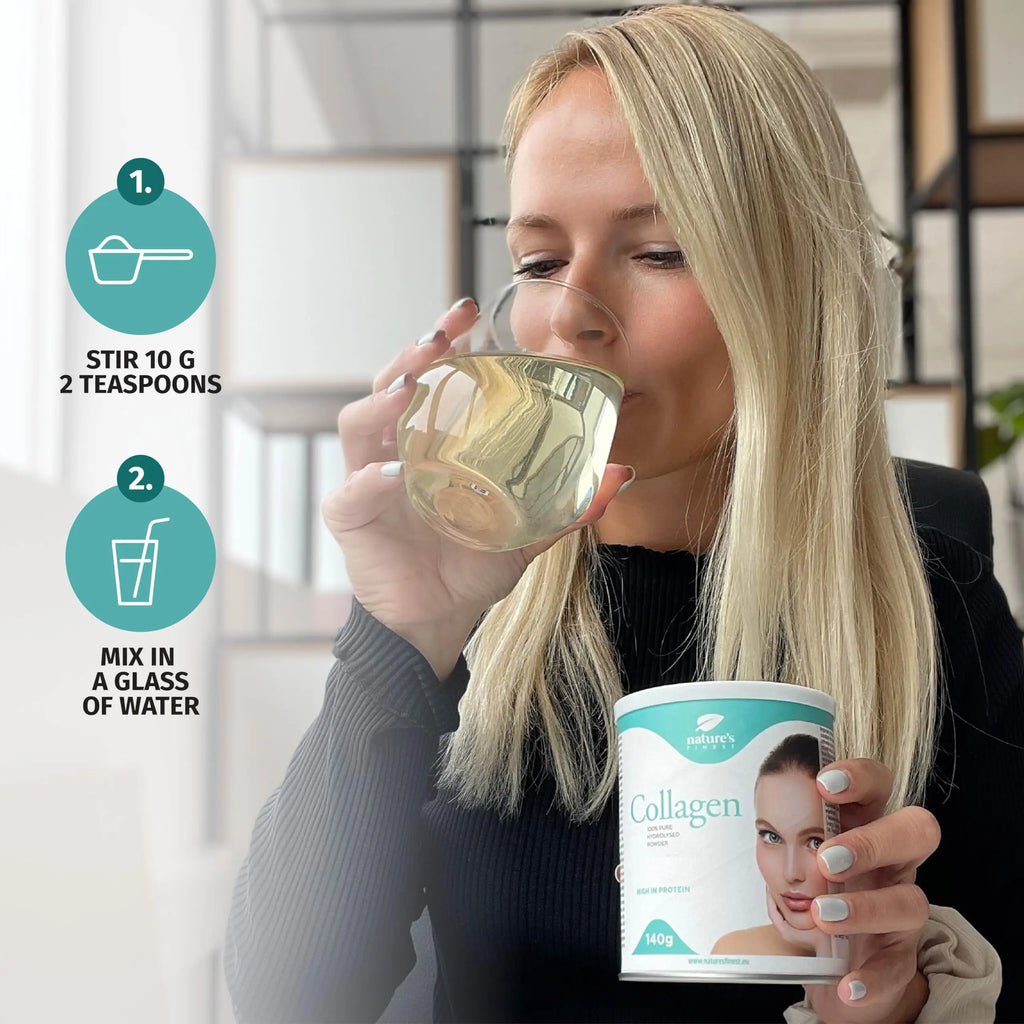 Nature's Finest by Nutrisslim Collagen Powder: 100% Hydrolysed Bovine Collagen - AB Mystery