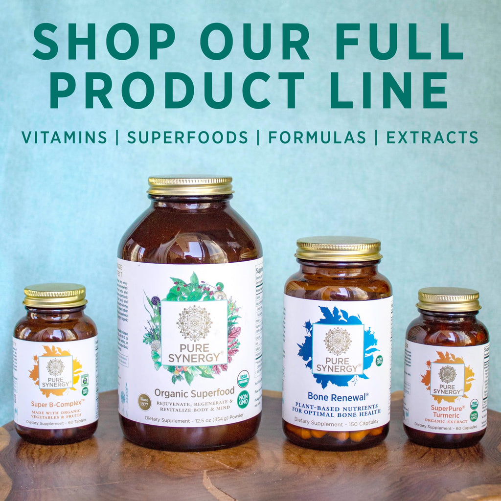 PURE SYNERGY PureNatal Prenatal Vitamins | Vegan Supplement Made with Organic Whole Foods PURE SYNERGY