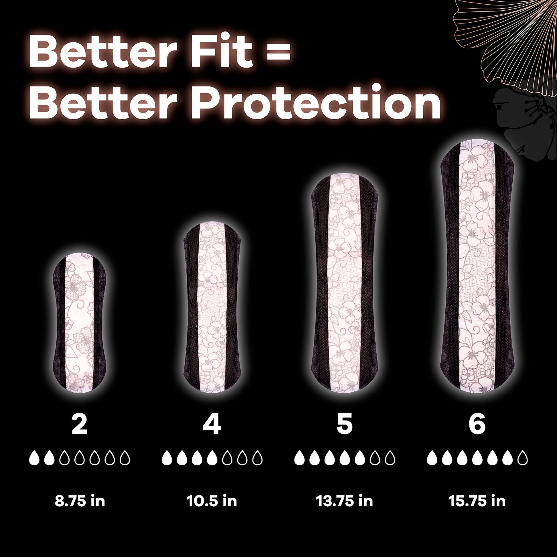 Always Discreet Boutique Adult Incontinence & Postpartum Liners For Women, Size 2, Very Light - AB Mystery