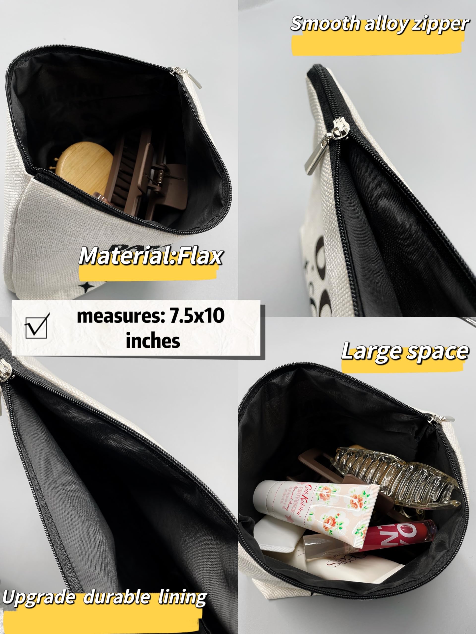 BARPERY Cat Gifts for Cat Lovers Cats Small Makeup Bag,Sanitary Napkin Storage Bag, Menstrual Cup - AB Mystery