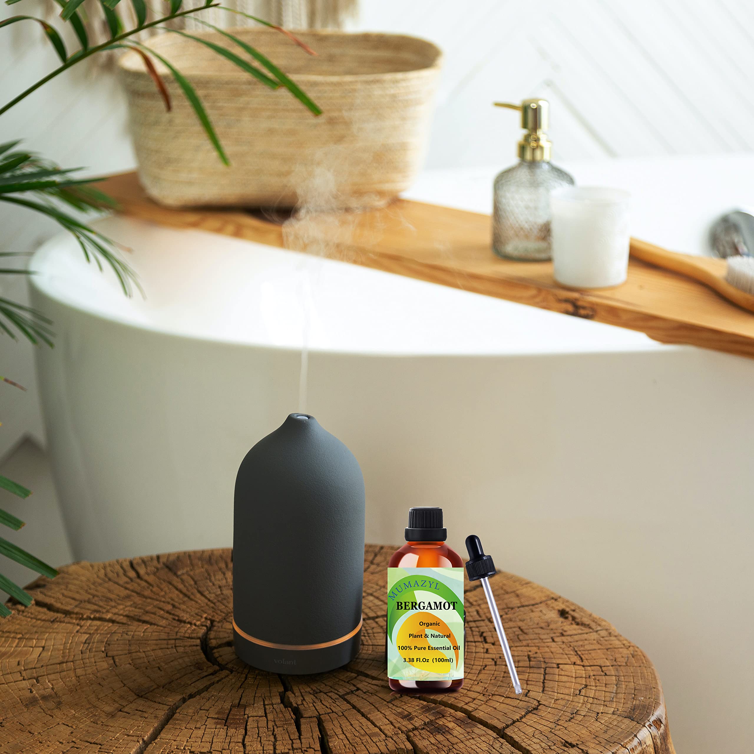 Cinnamon Essential Oil for Diffuser for Home Office Bedroom Bathroom Study Living Yoga Room,100ml 1 Pack - AB Mystery