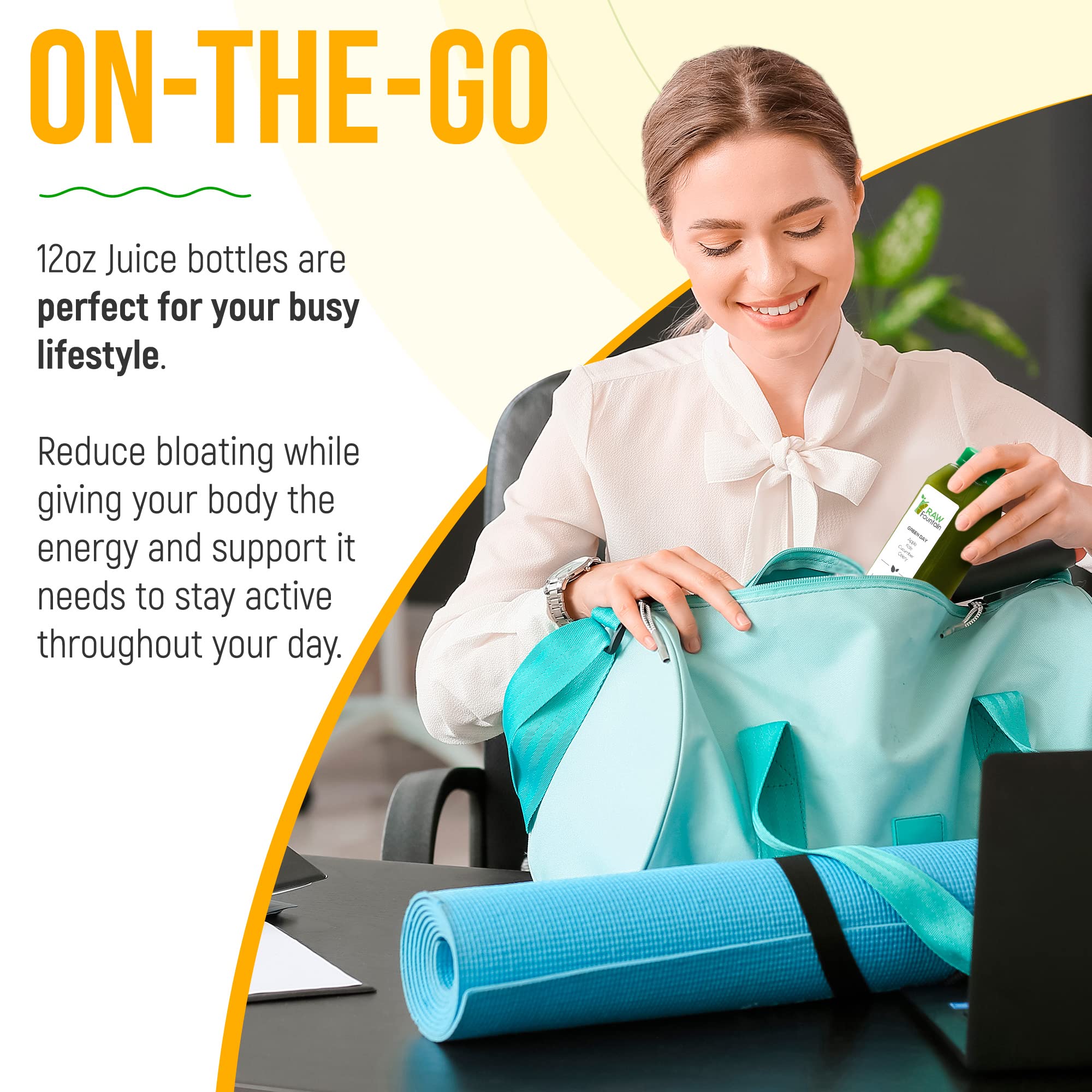 3 Day Juice Cleanse by Raw Fountain, All Natural Raw Detox Cleanse, Liquid Juice Diet - AB Mystery