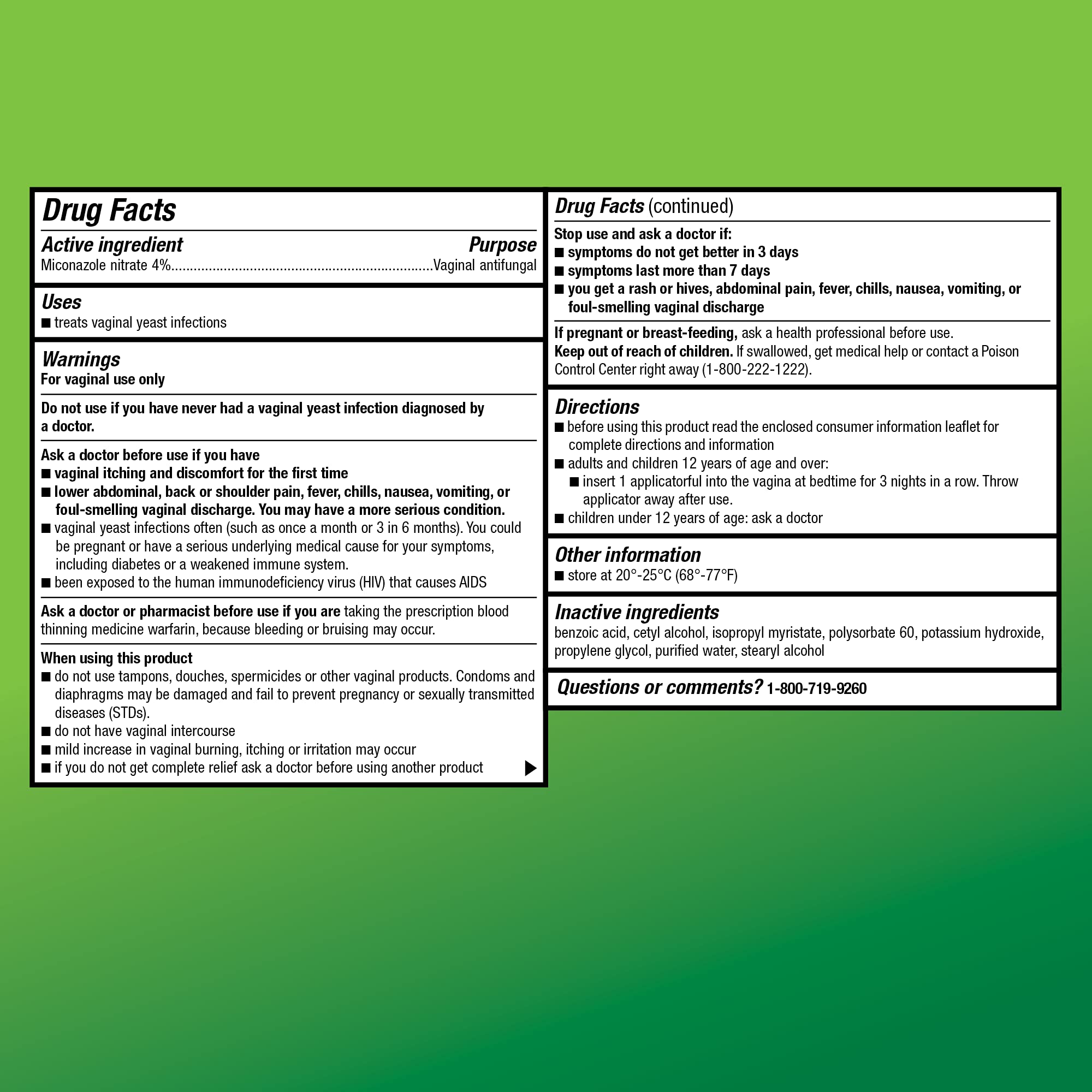 Amazon Basic Care Miconazole 3, Miconazole Nitrate Vaginal Cream (4 Percent), 3-Day Treatment - AB Mystery