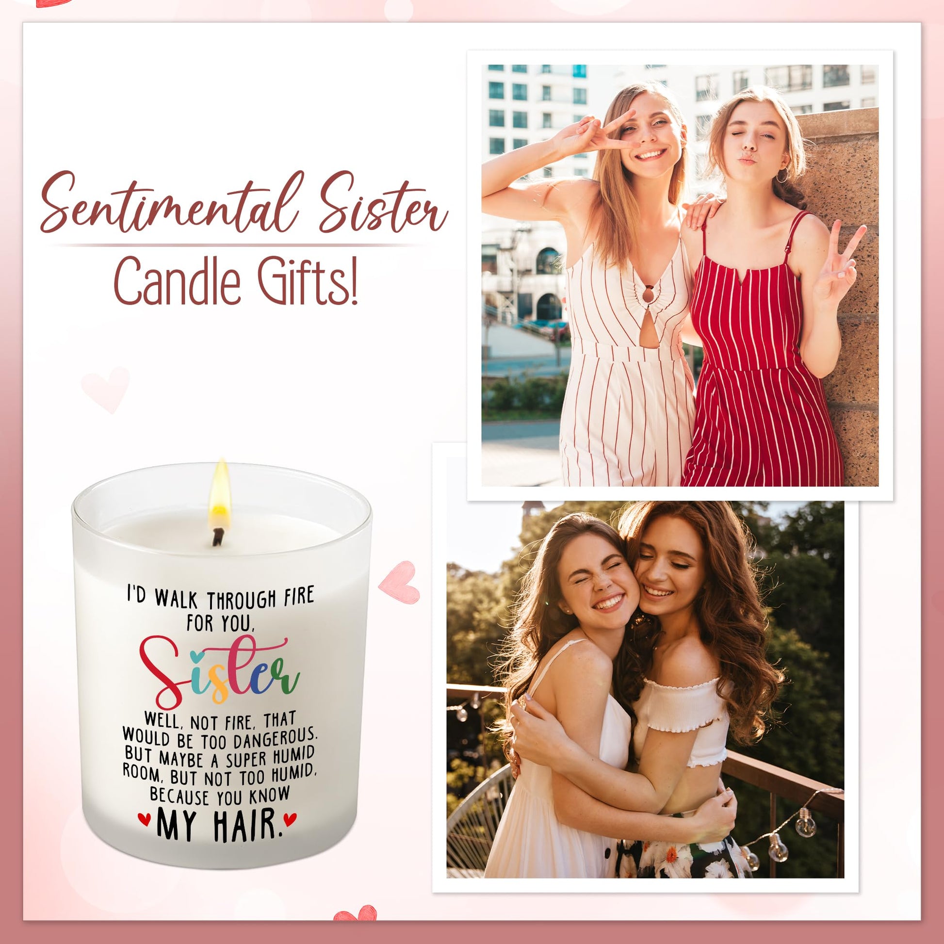 TEEZWONDER Sisters Gifts from Sister - Christmas, Birthday Gifts for Sister, Funny Sister Gifts - AB Mystery