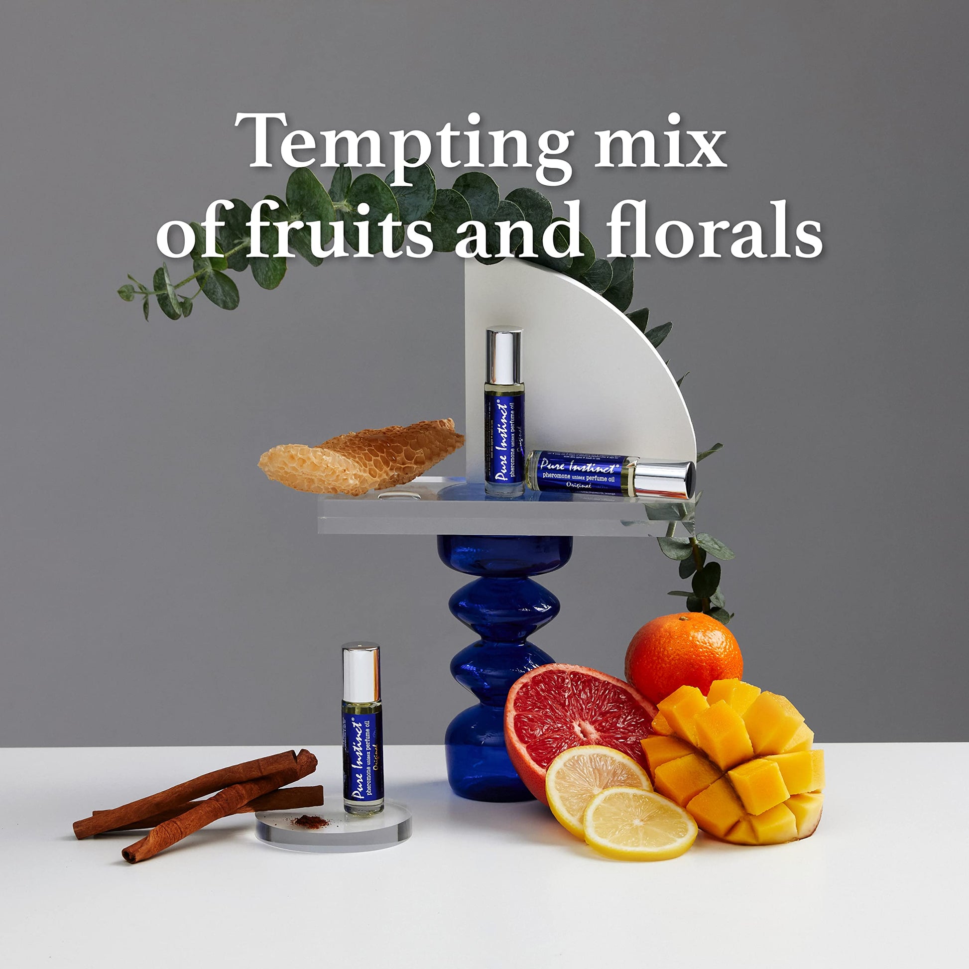 Pure Instinct Roll-On (3-Pack) - The Original Pheromone Infused Essential Oil Perfume - AB Mystery