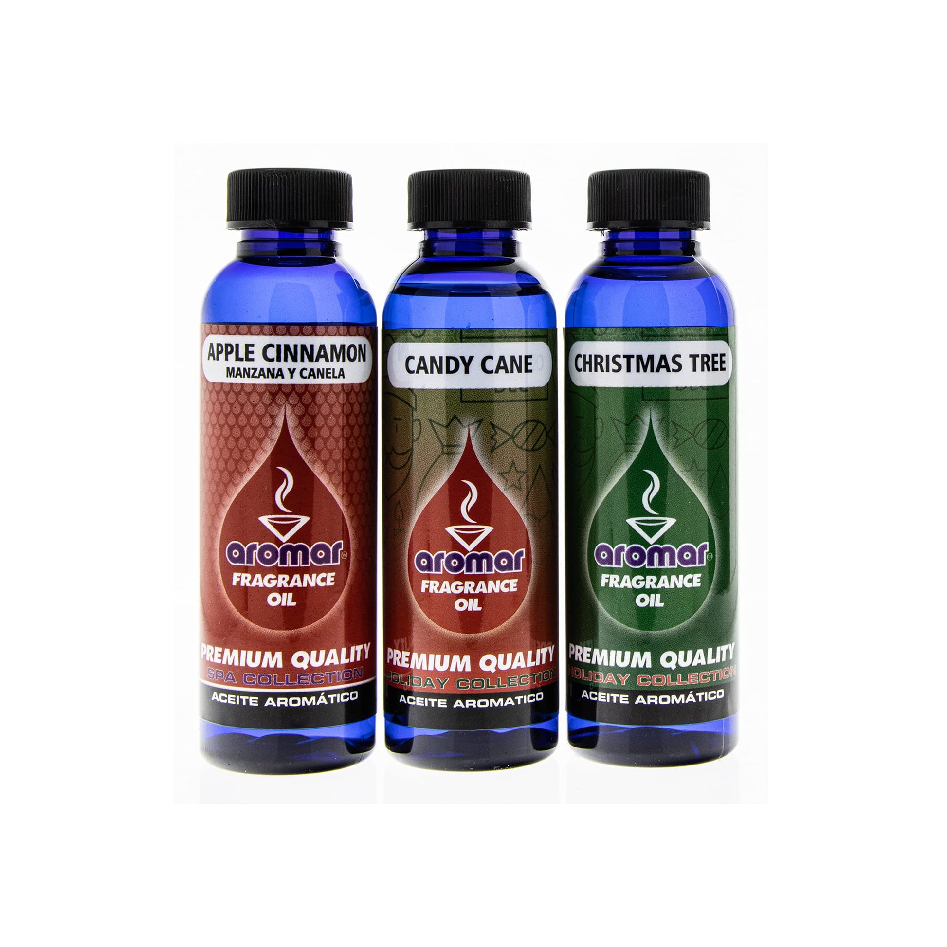 AROMAR Premium Fragrance Oil, 2oz Bottle 3 Pack Long Lasting Aromatic Scent, Fresh and Revitalizing - AB Mystery