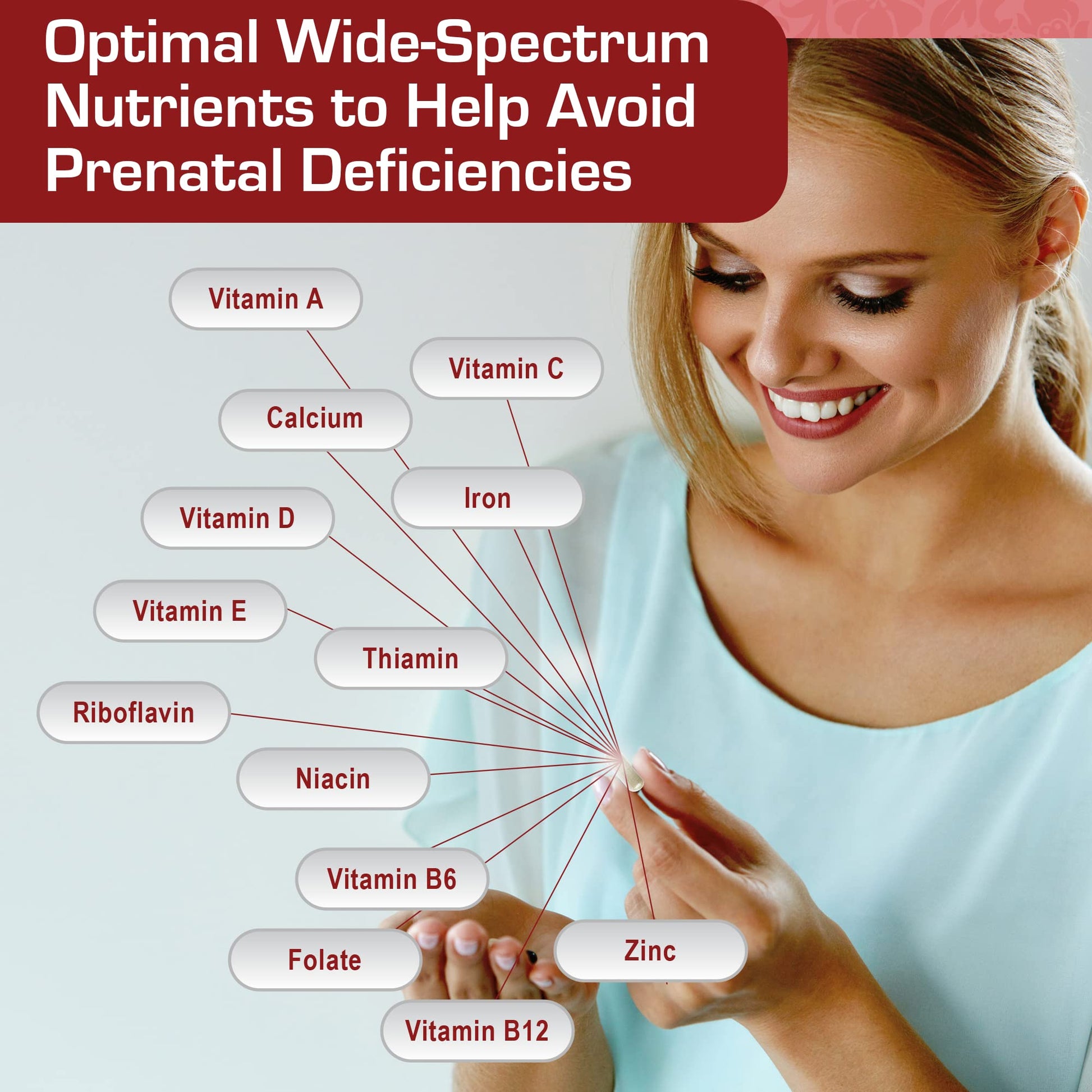 Mama’s Select Prenatal Plus, Natural Prenatal Vitamins for Women Mama's Select