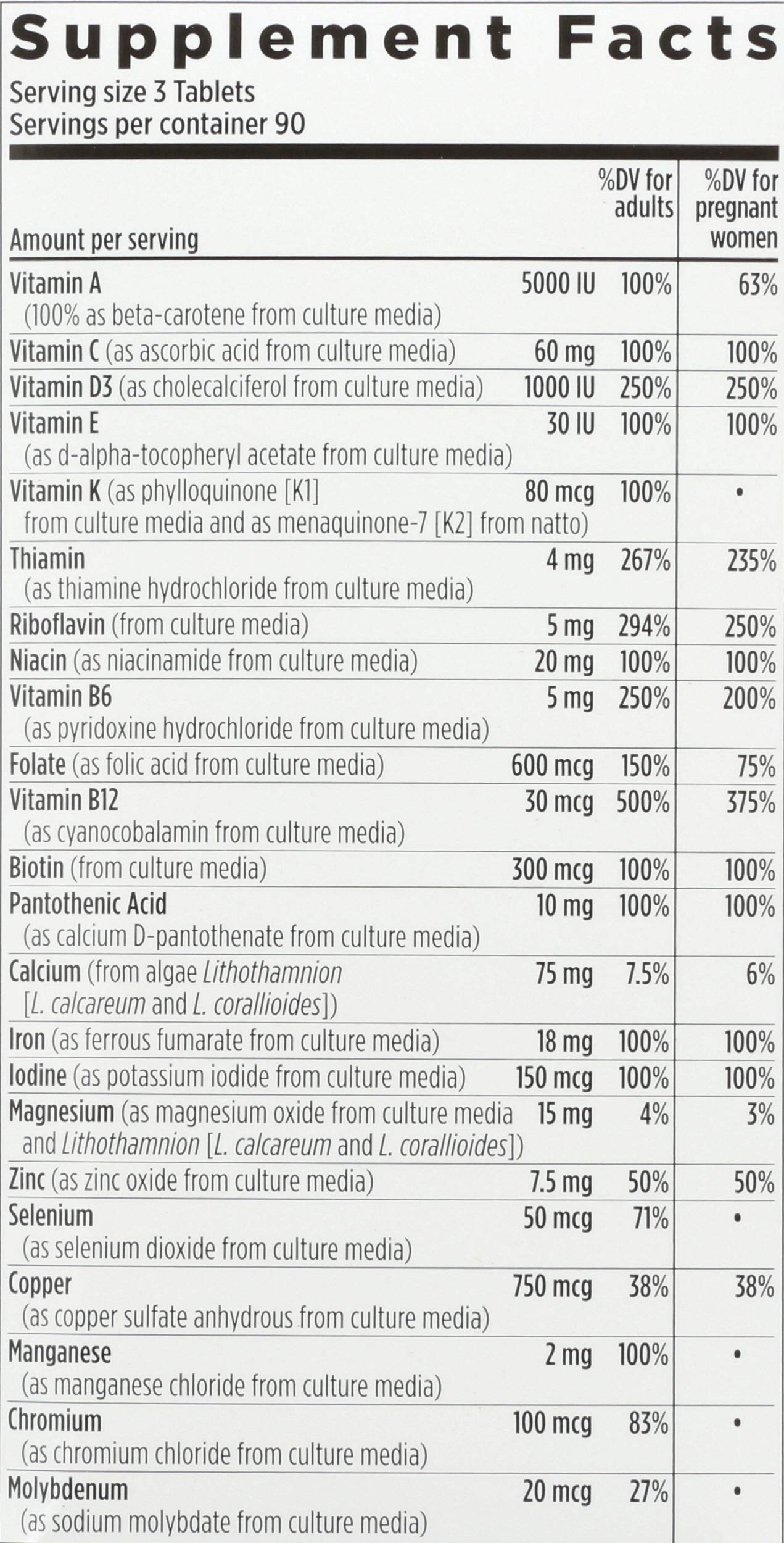 Nc Perfect Prenatal Trimester New Chapter